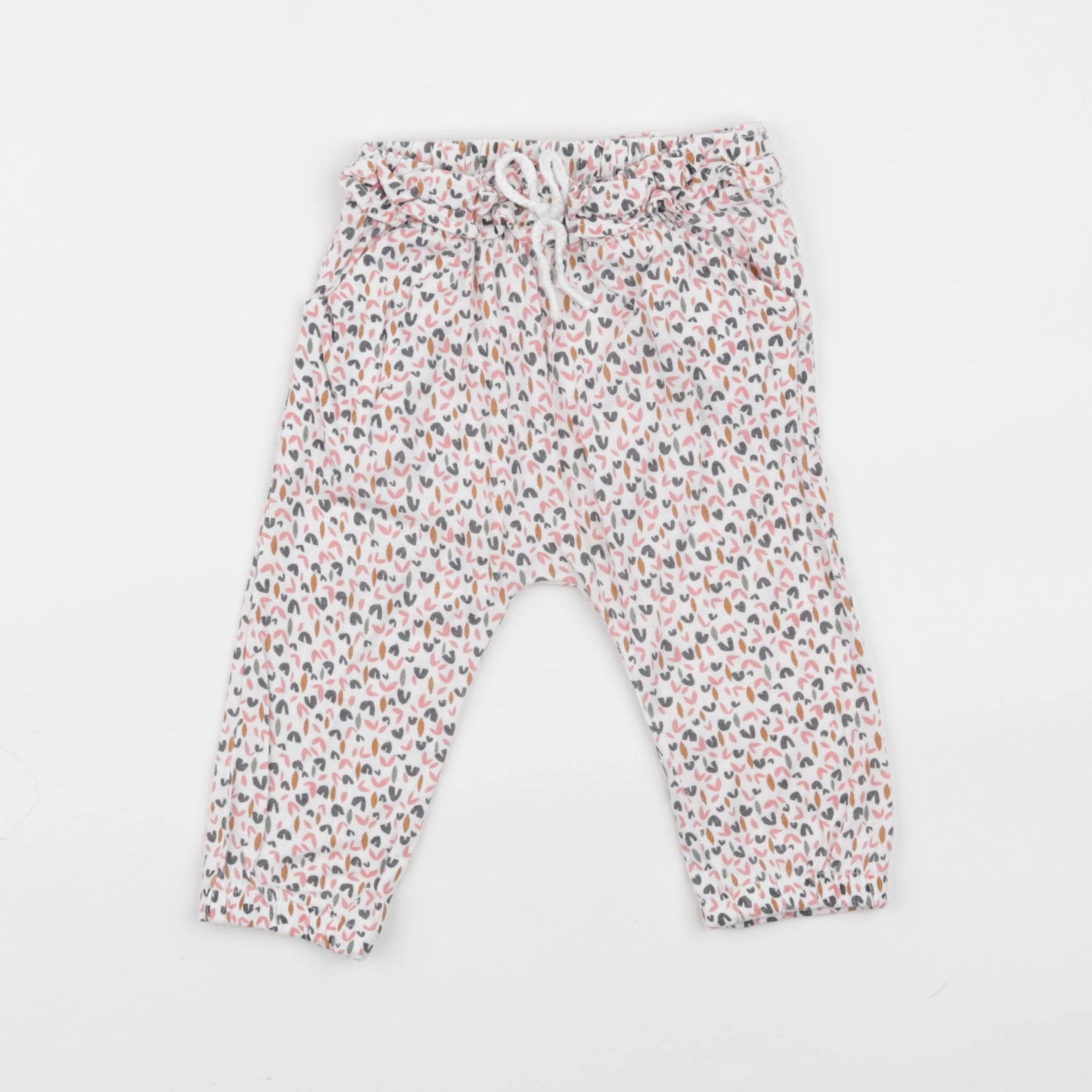 Vertbaudet - pantalon multicolore - 12 mois
