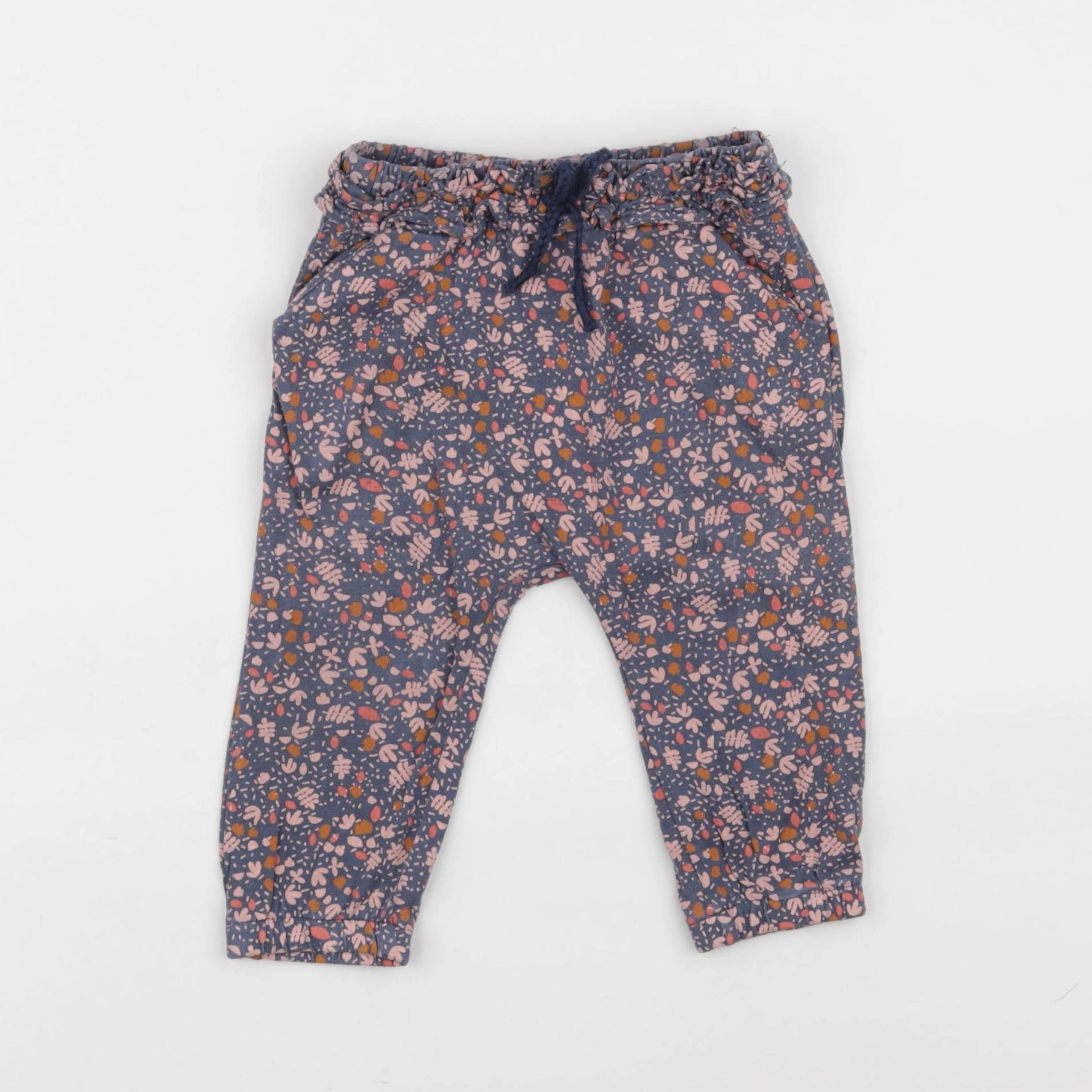 Vertbaudet - pantalon multicolore - 12 mois