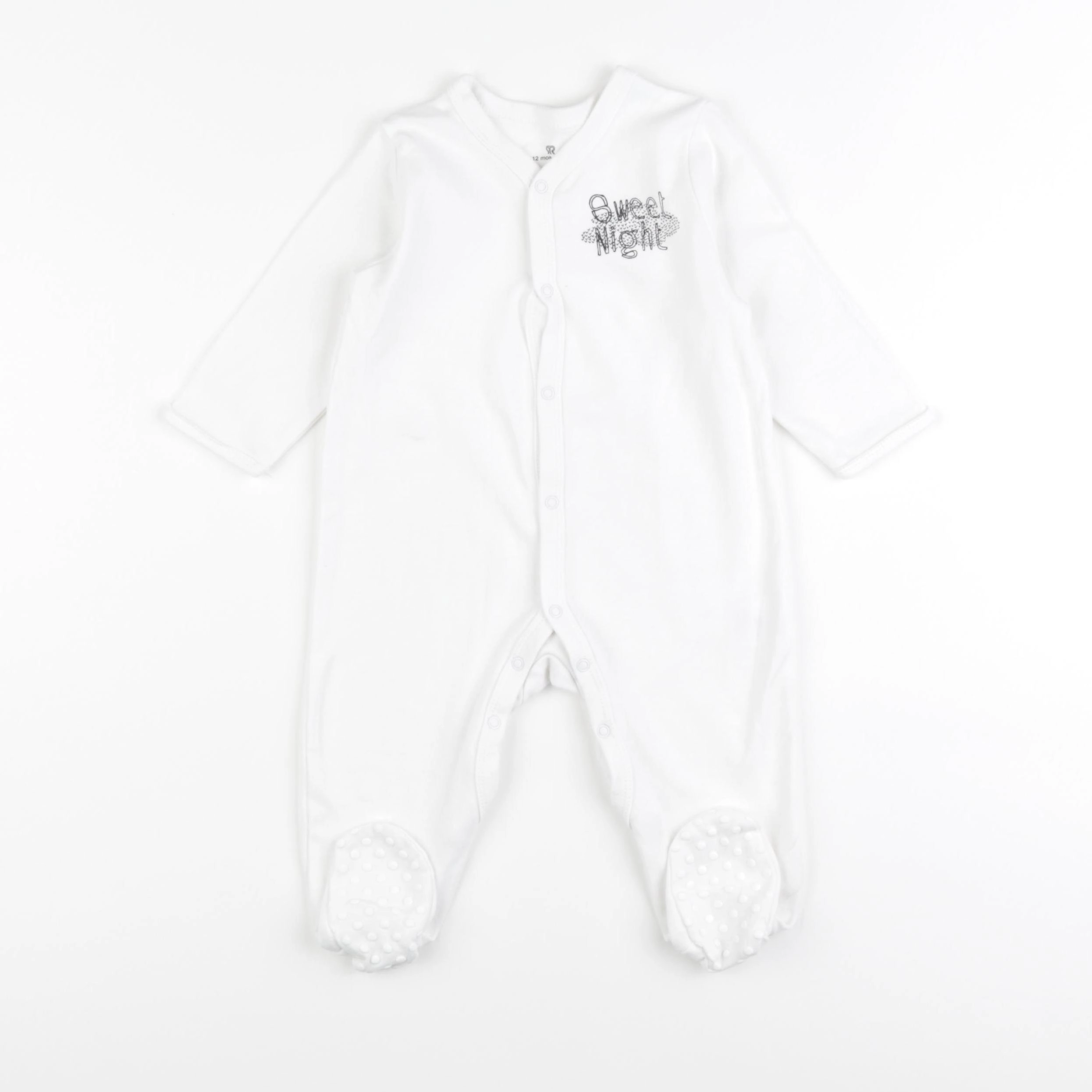 La Redoute - pyjama coton blanc - 12 mois