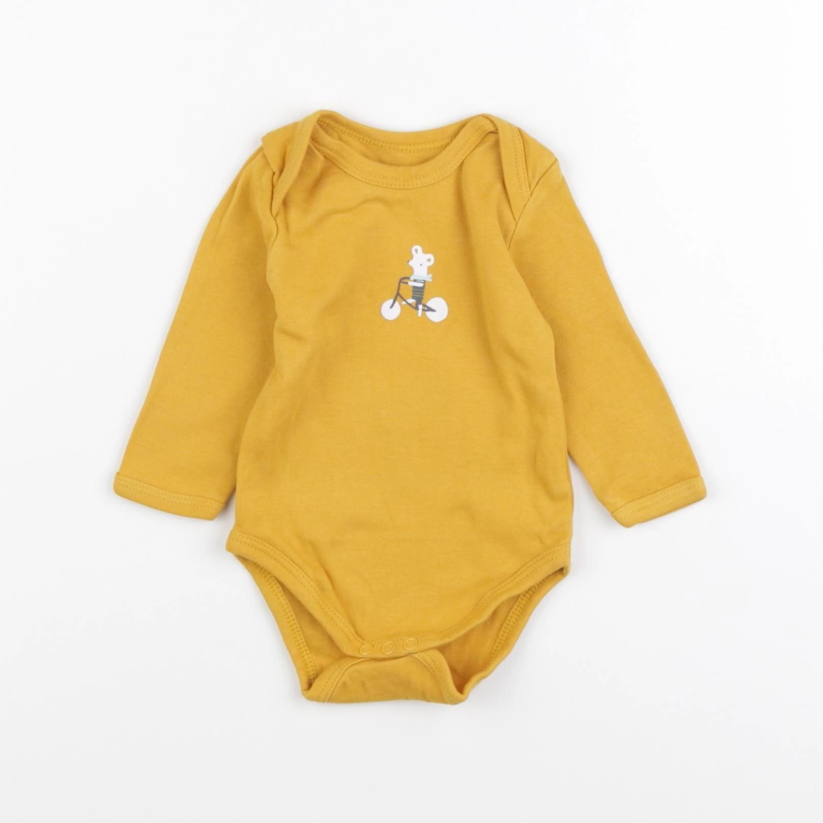 Vertbaudet - body jaune - 3 mois