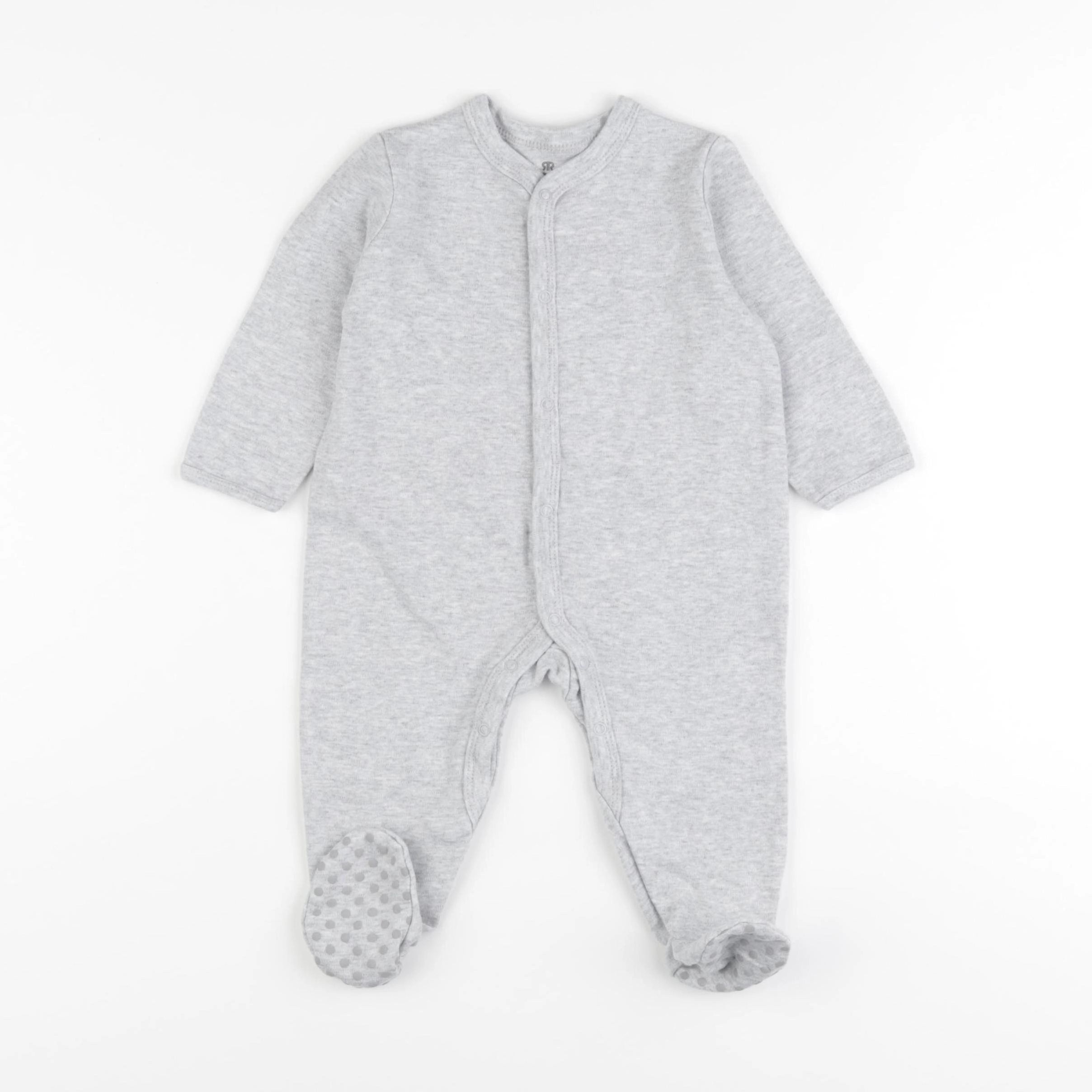 La Redoute - pyjama coton gris - 12 mois