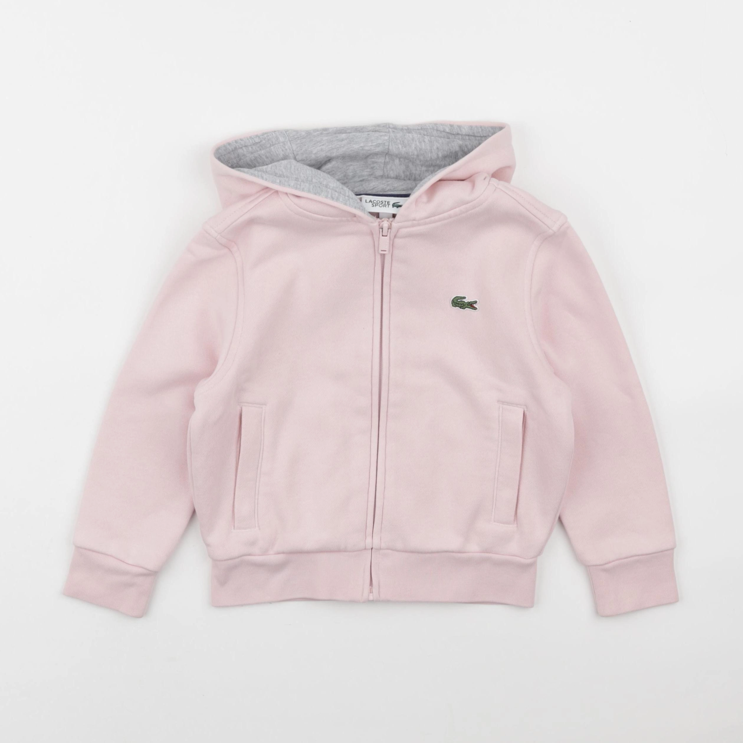 Lacoste - sweat rose - 4 ans