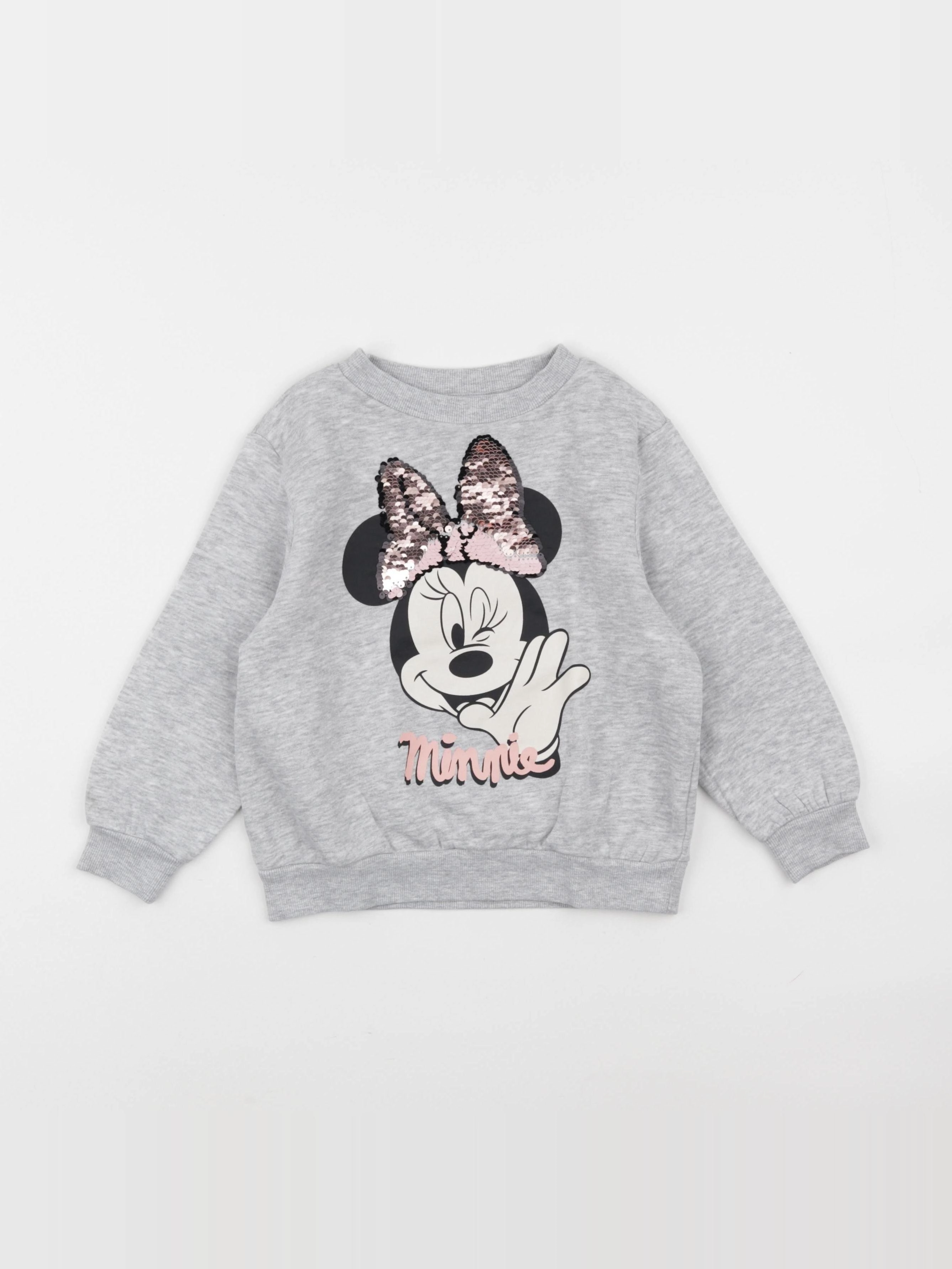 H&M - sweat gris - 3/4 ans