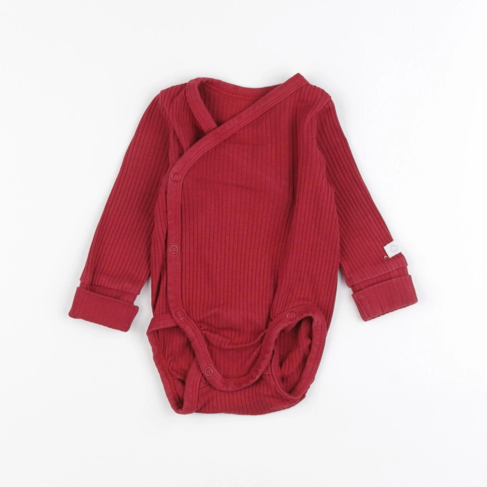 H&M - body rouge - 3/6 mois