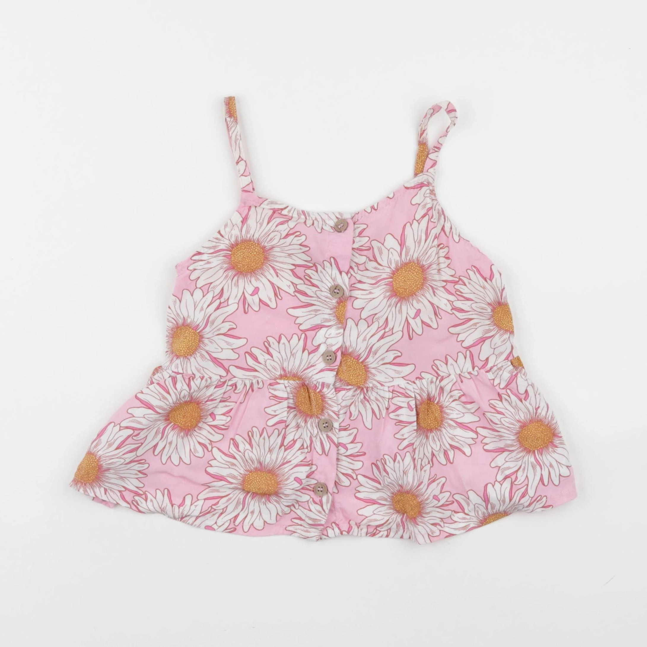 H&M - blouse rose - 6/7 ans
