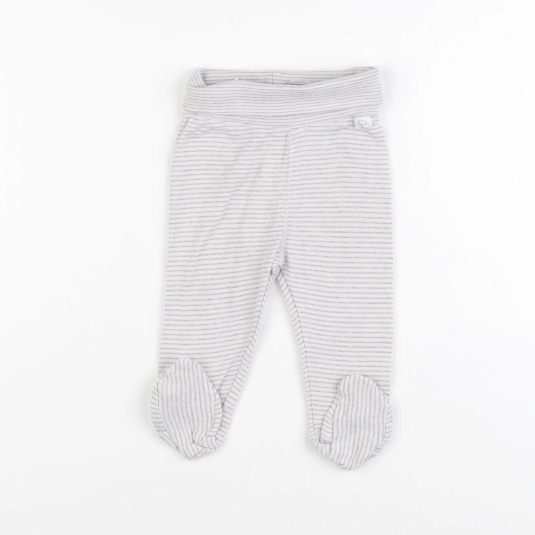 H&M - legging beige - 3/6 mois