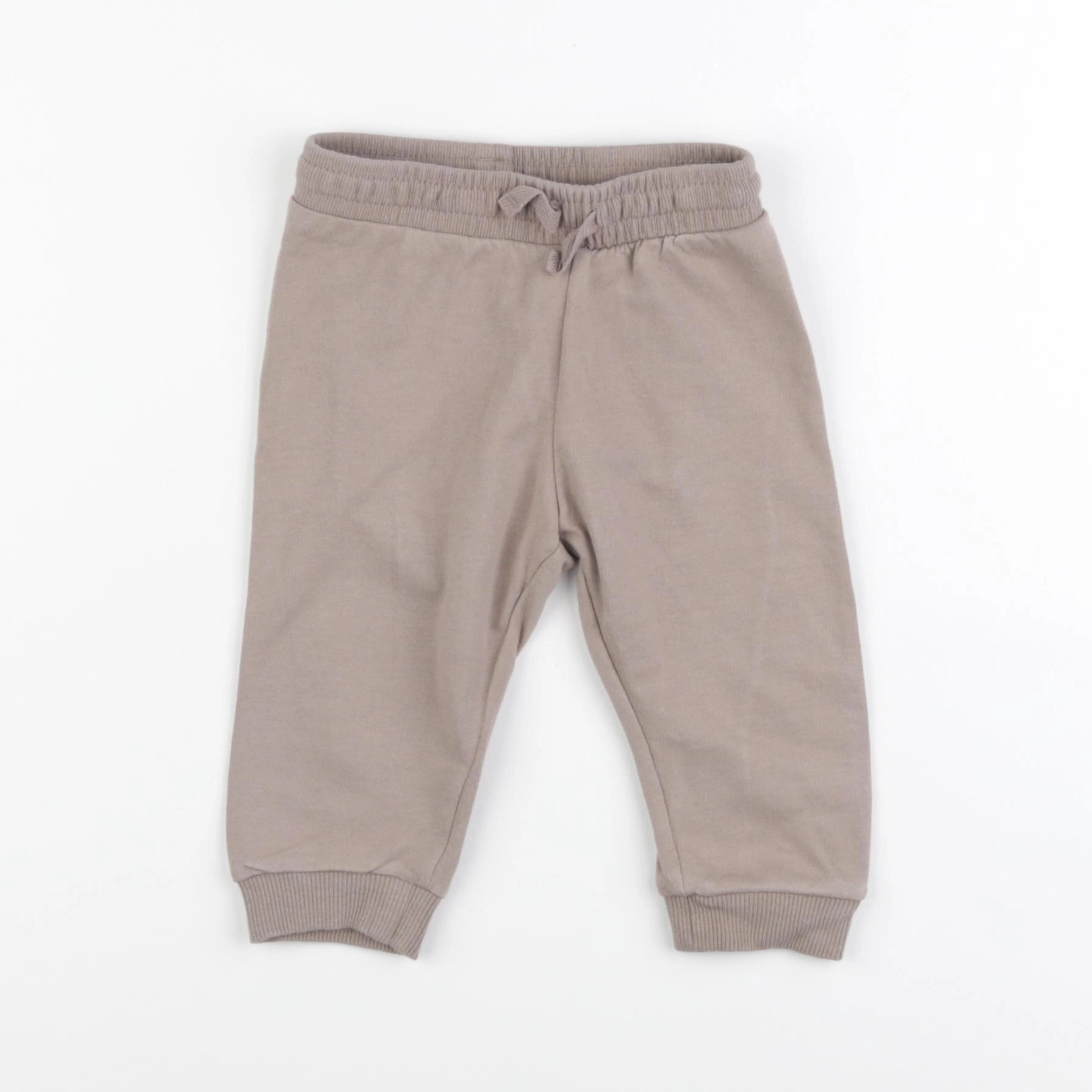 H&M - jogging marron - 6/9 mois