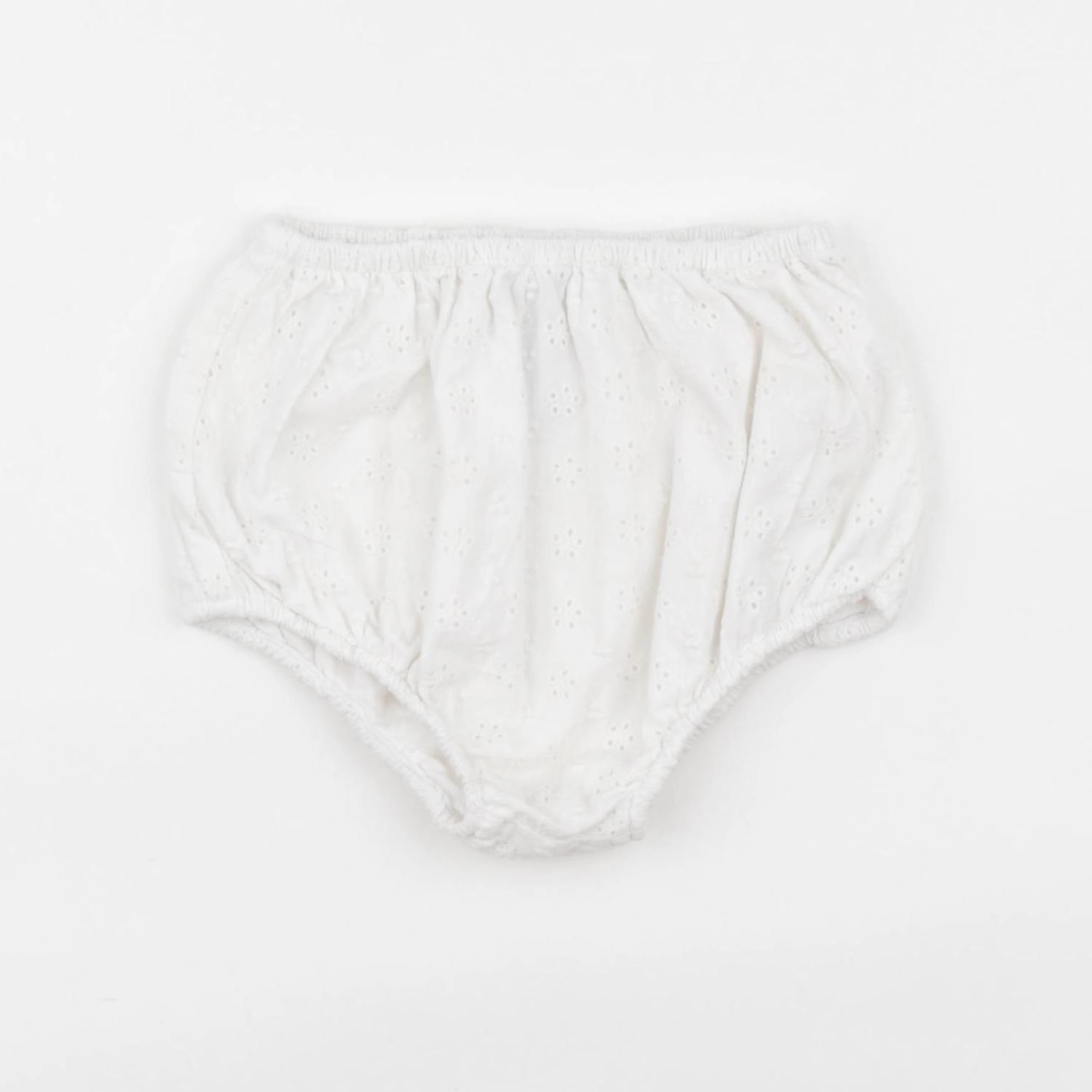 Petit Bateau - bloomer blanc - 18 mois