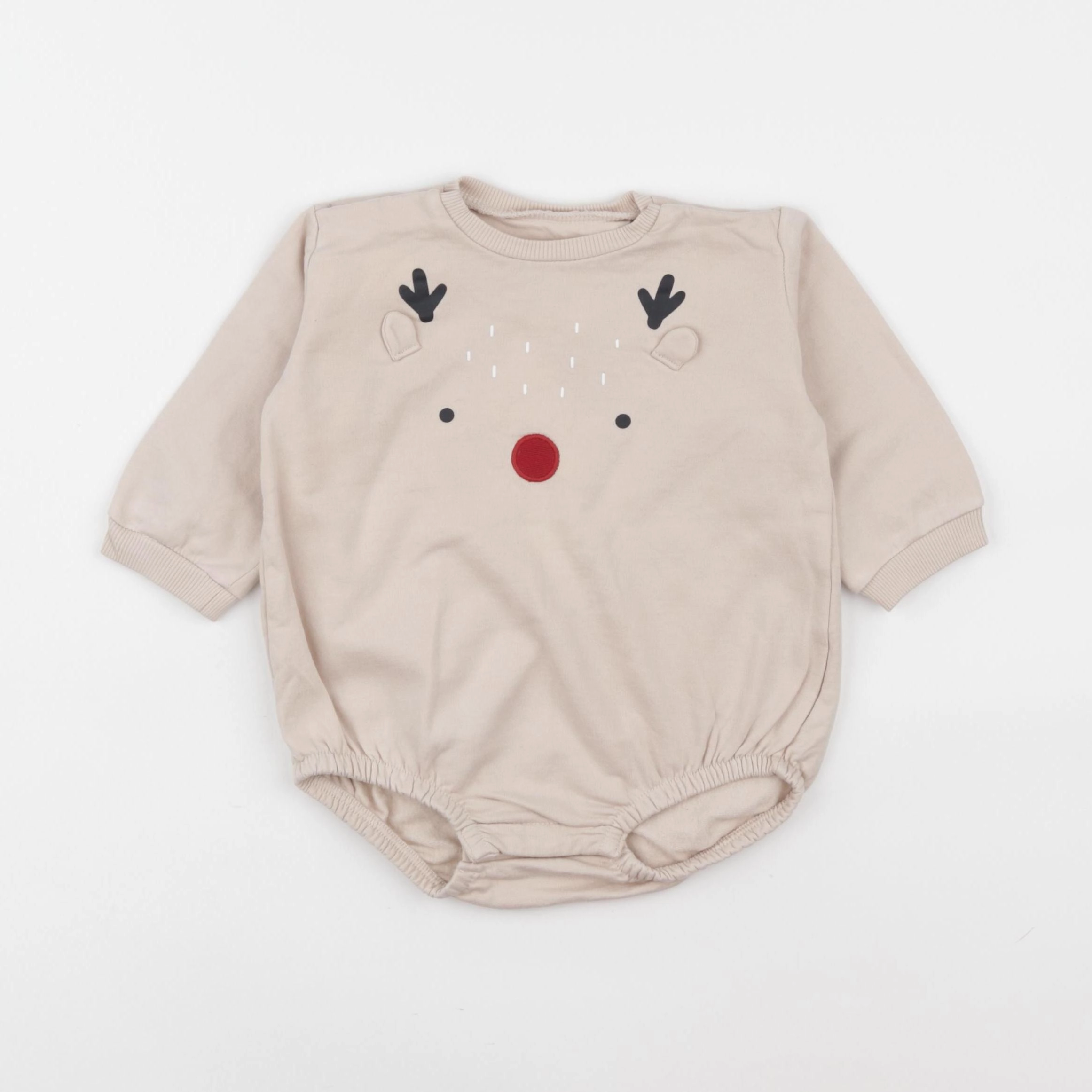 H&M - combinaison marron - 3/6 mois