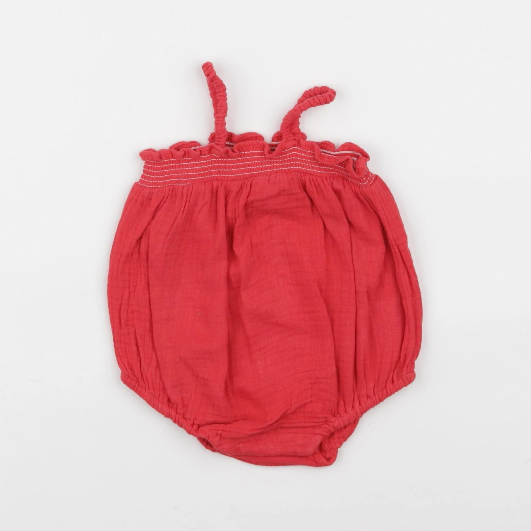 Boutchou - combinaison rouge - 1 mois