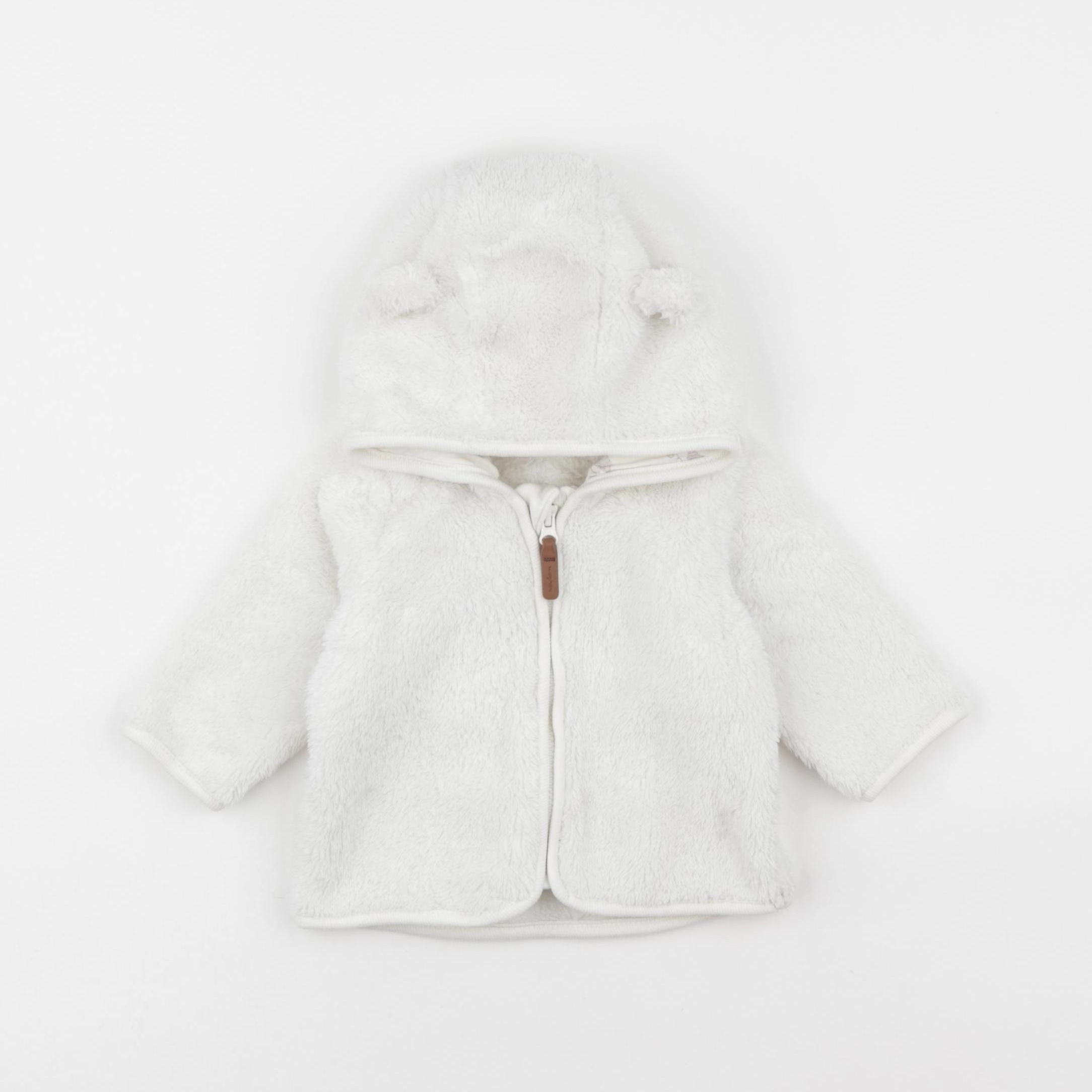 H&M - veste blanc - 1/3 mois