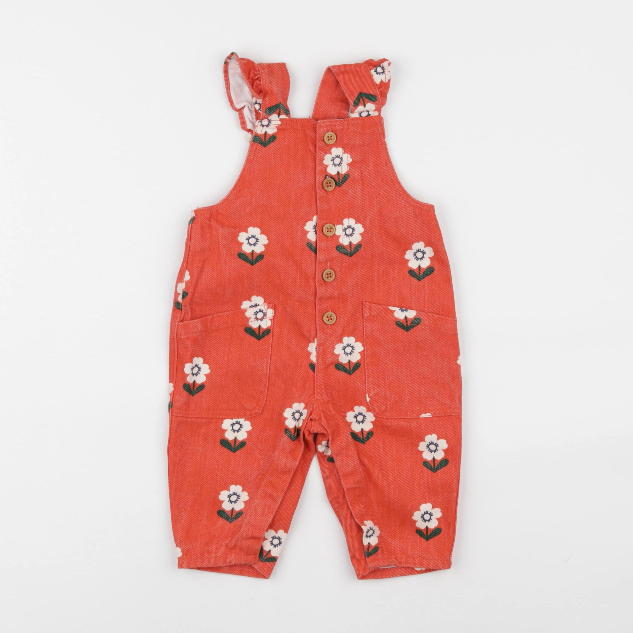 Boutchou - combinaison orange - 6 mois