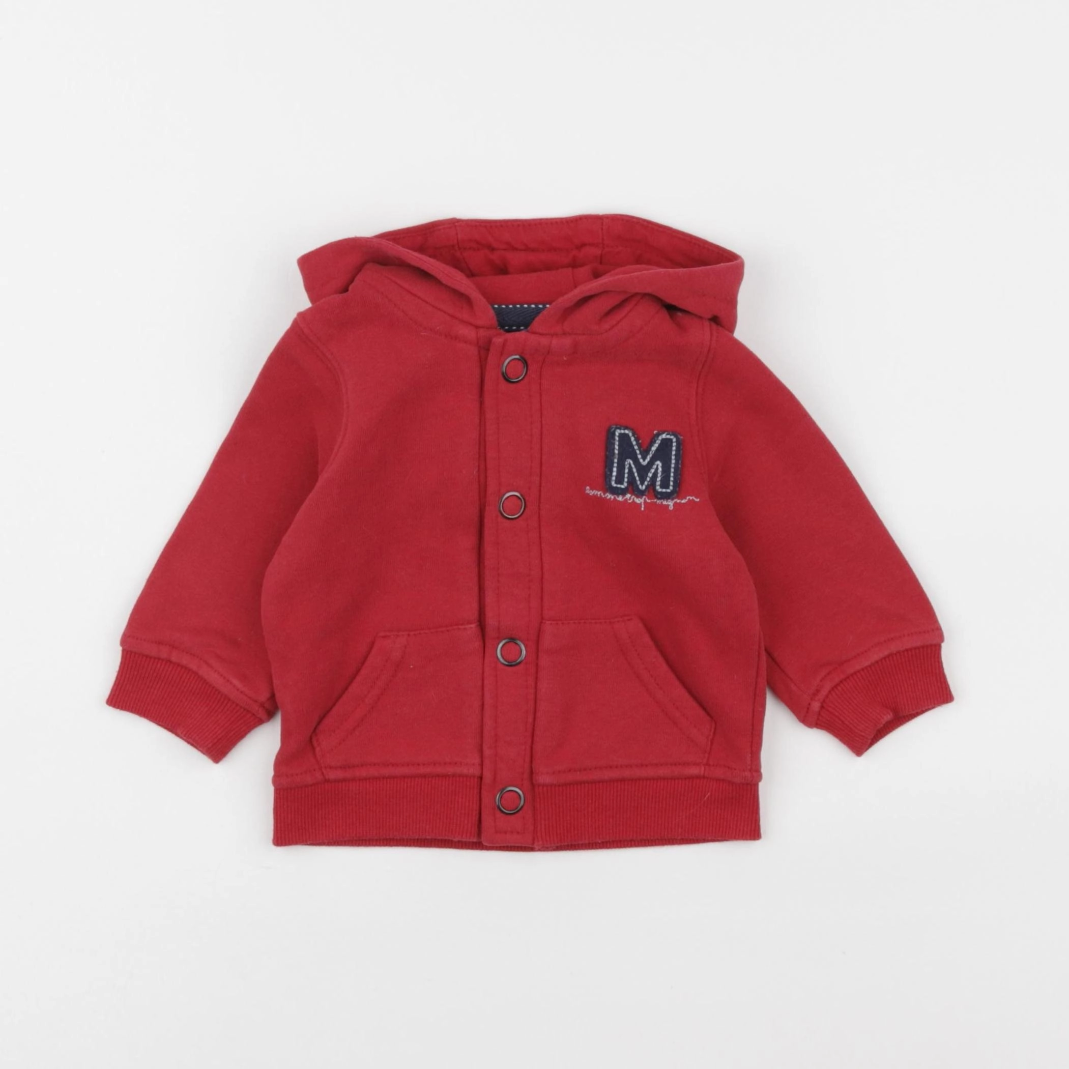 Tape à l'oeil - sweat rouge - 6 mois