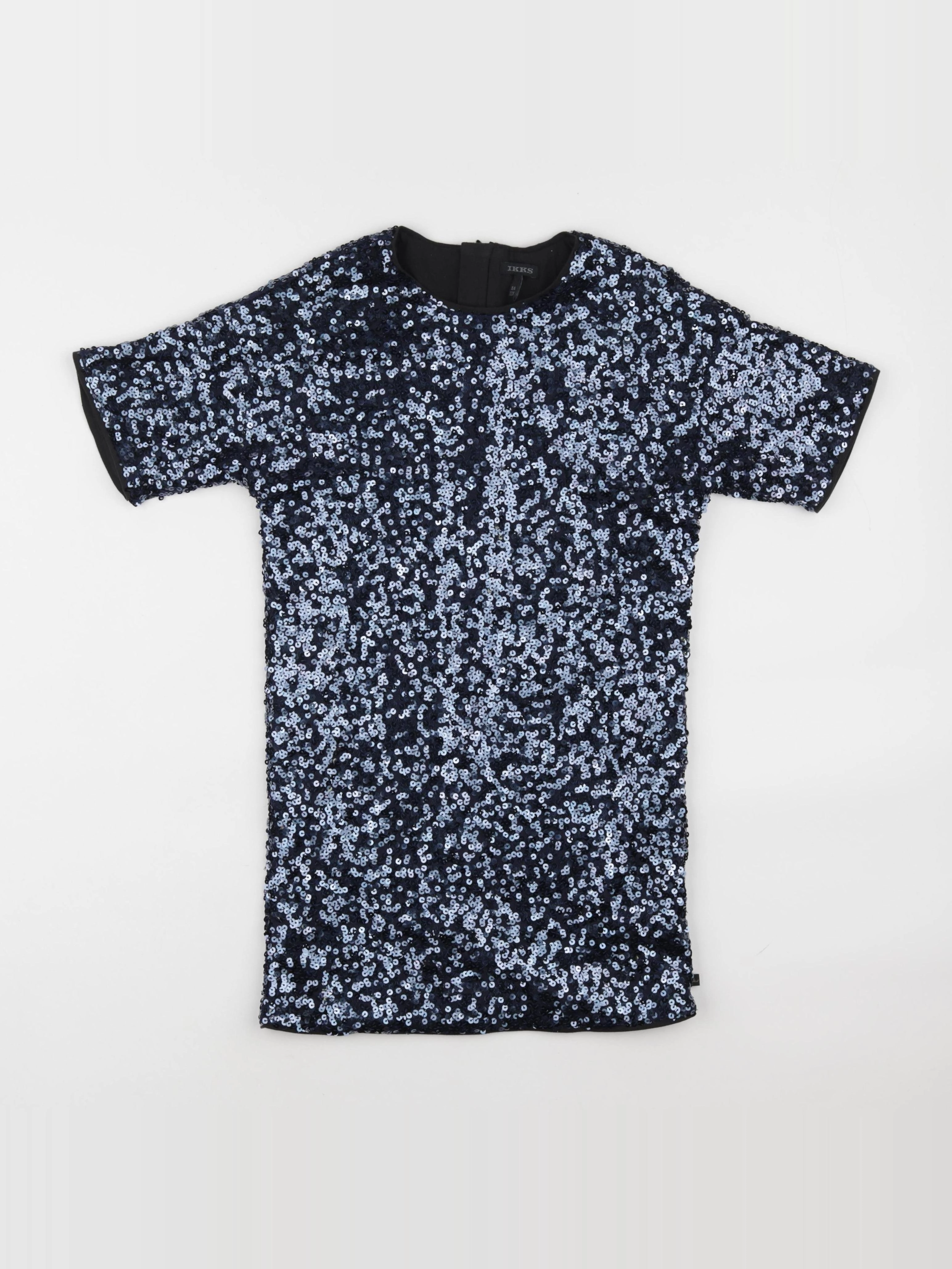 IKKS - robe bleu - 8 ans