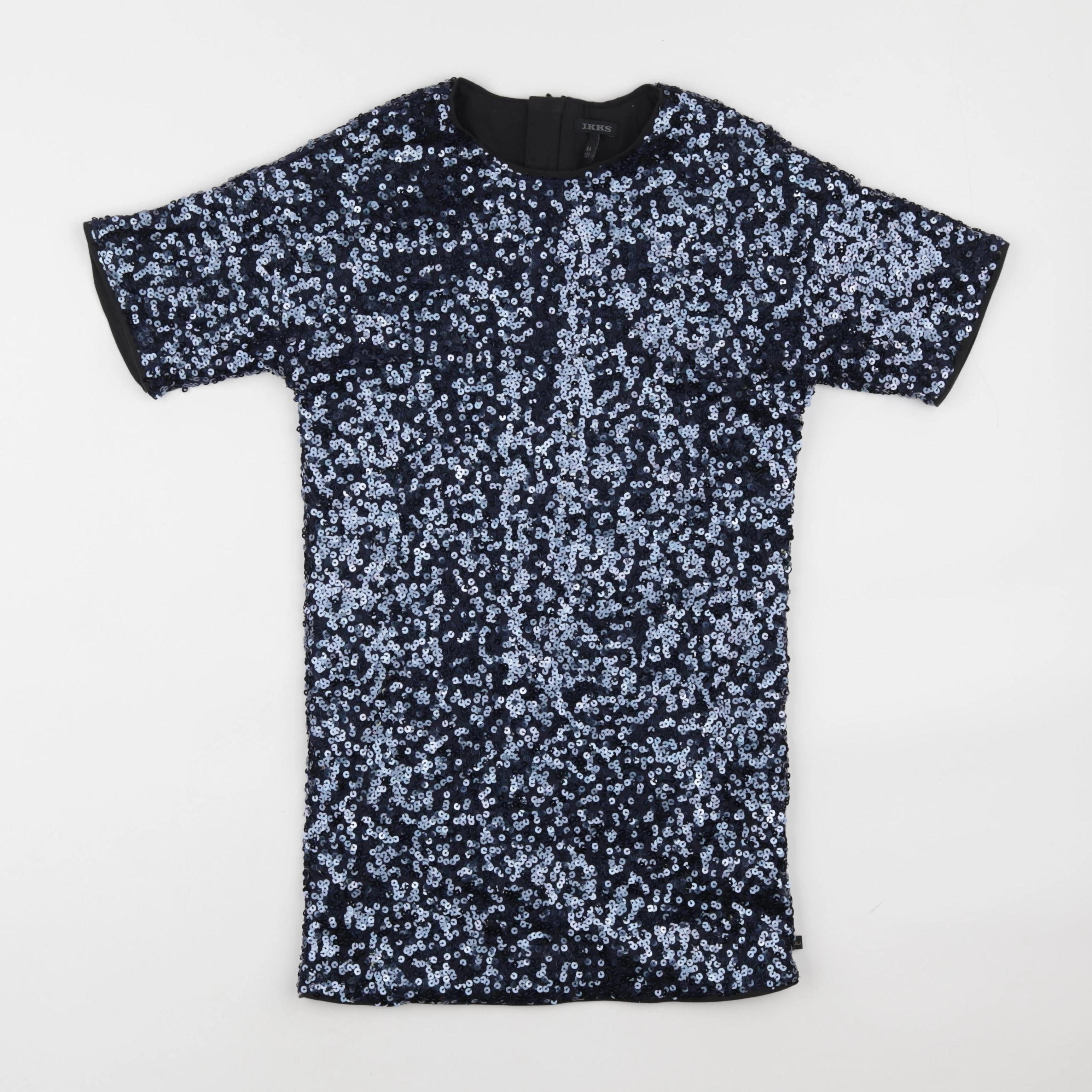 IKKS - robe bleu - 8 ans