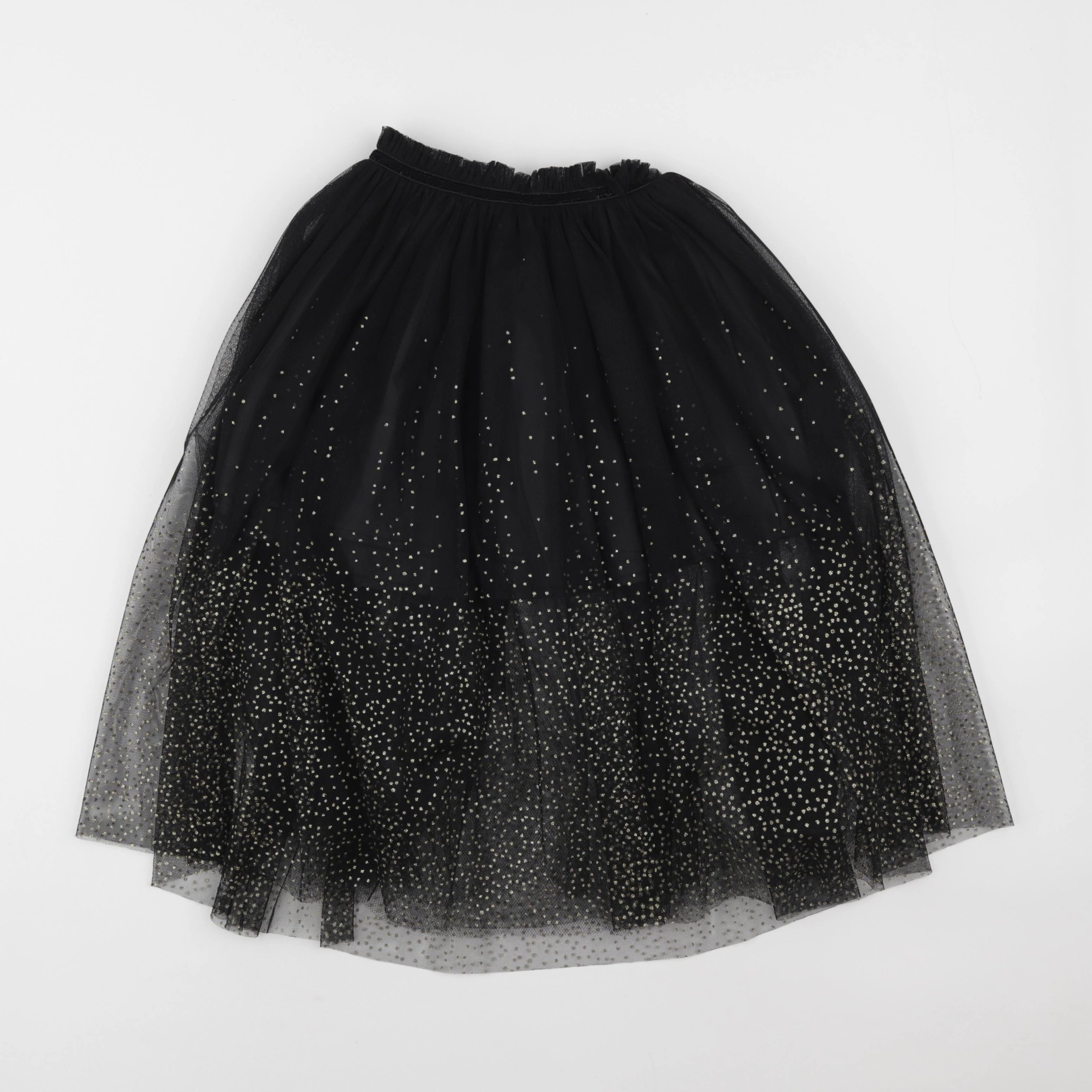 Billie Blush - jupe noir, or - 4 ans