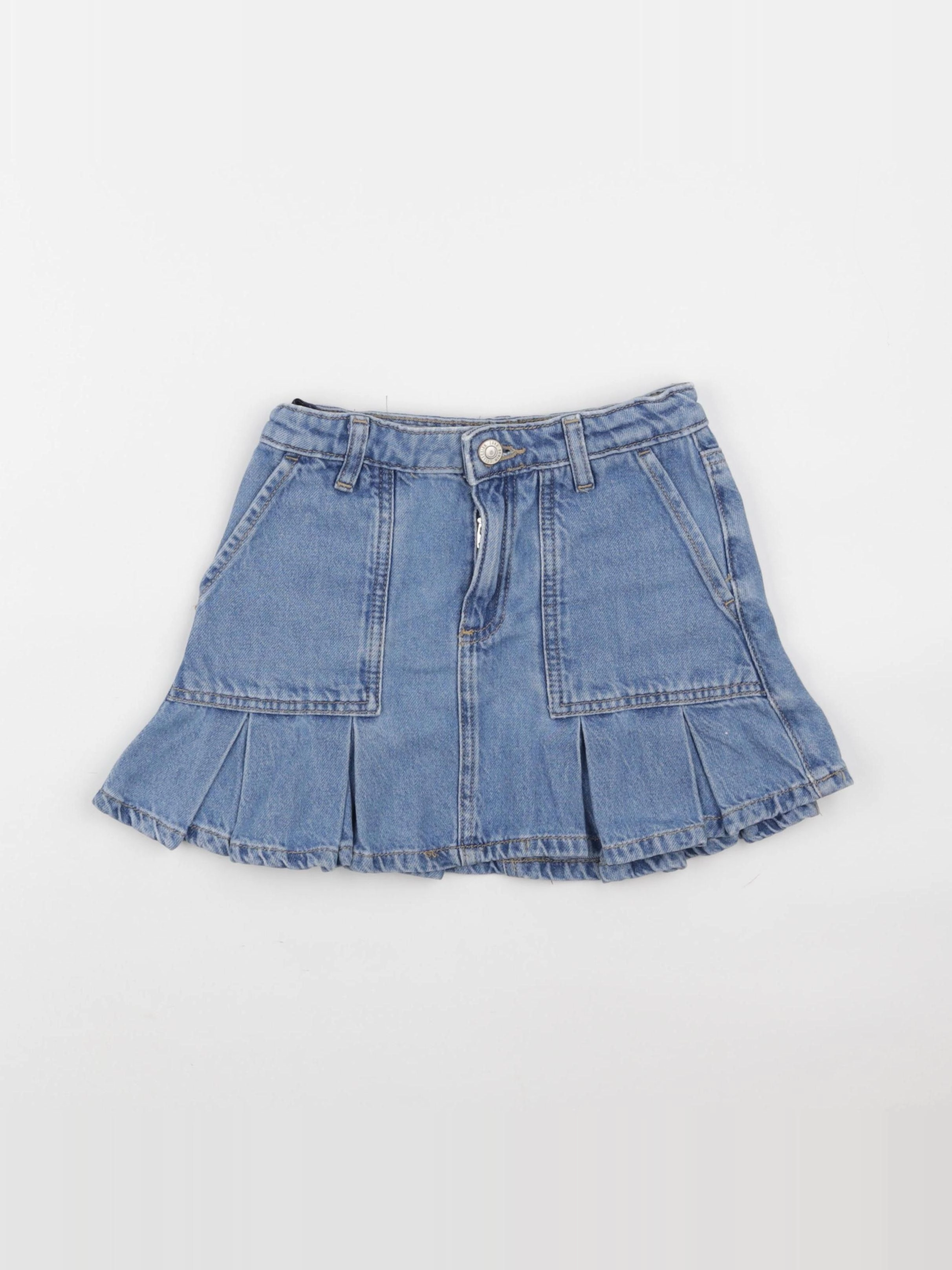 Zara - jupe bleu - 8 ans