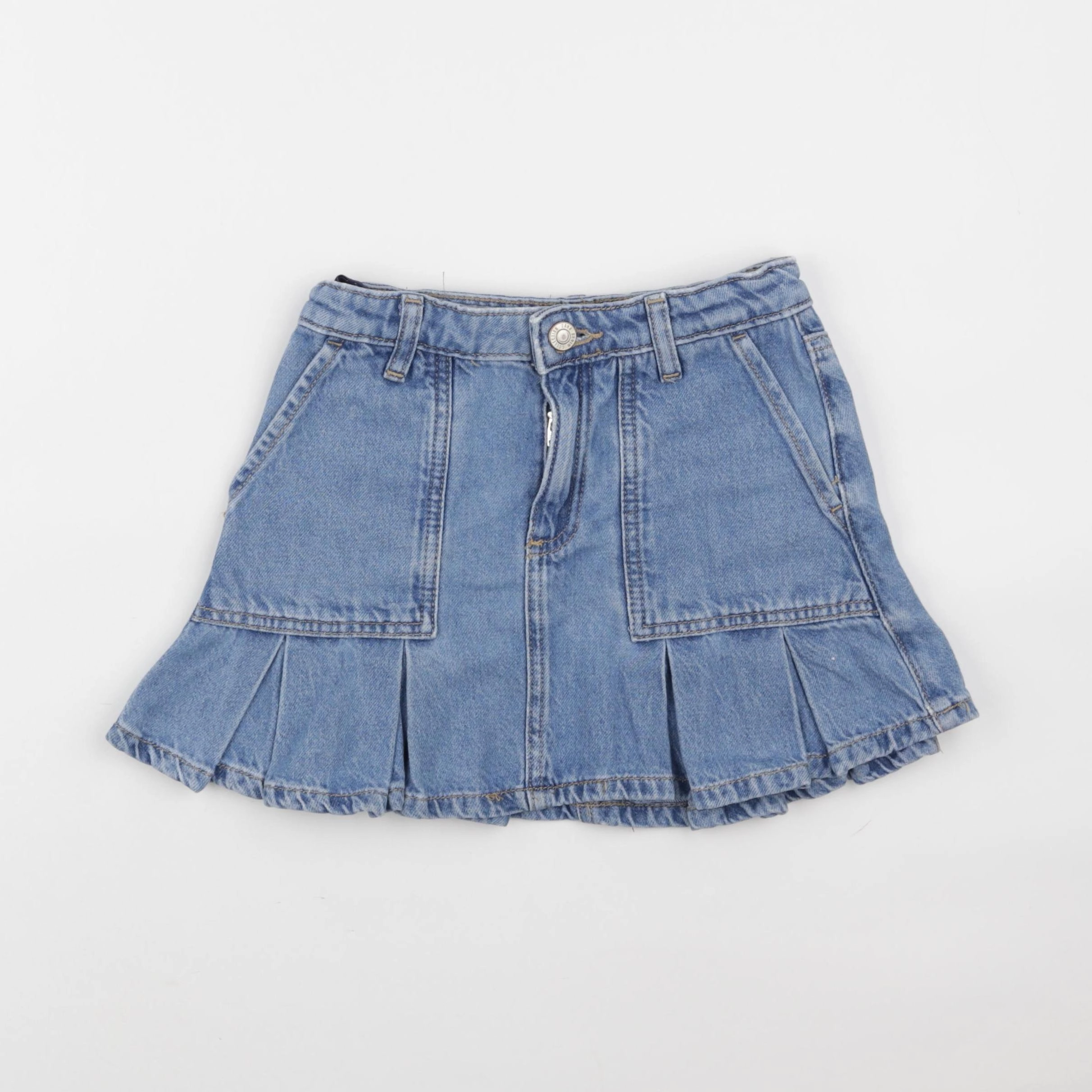 Zara - jupe bleu - 8 ans
