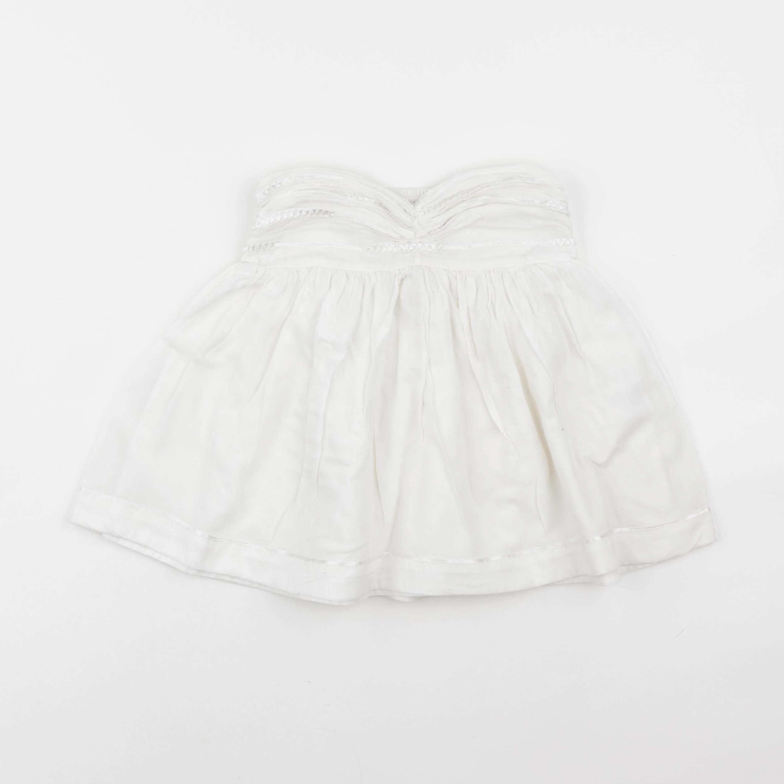 Zara - jupe blanc - 8 ans