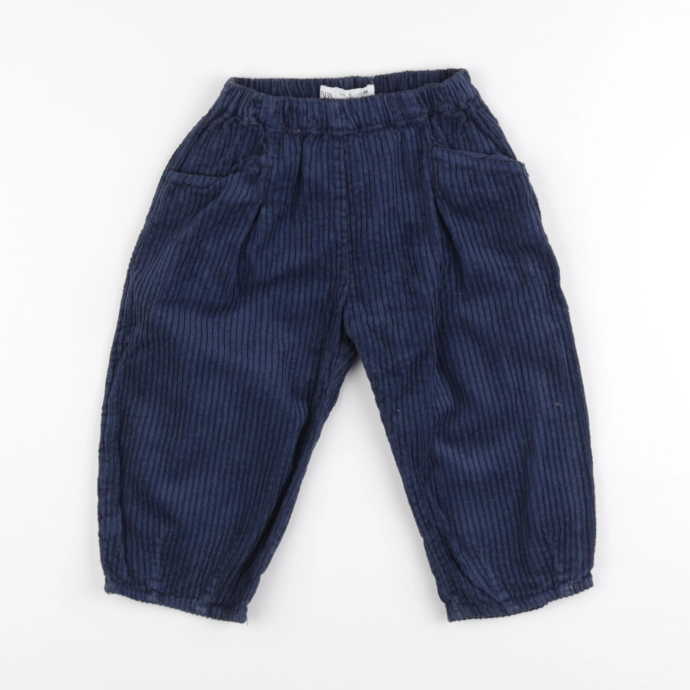 Zara - pantalon bleu - 3 ans