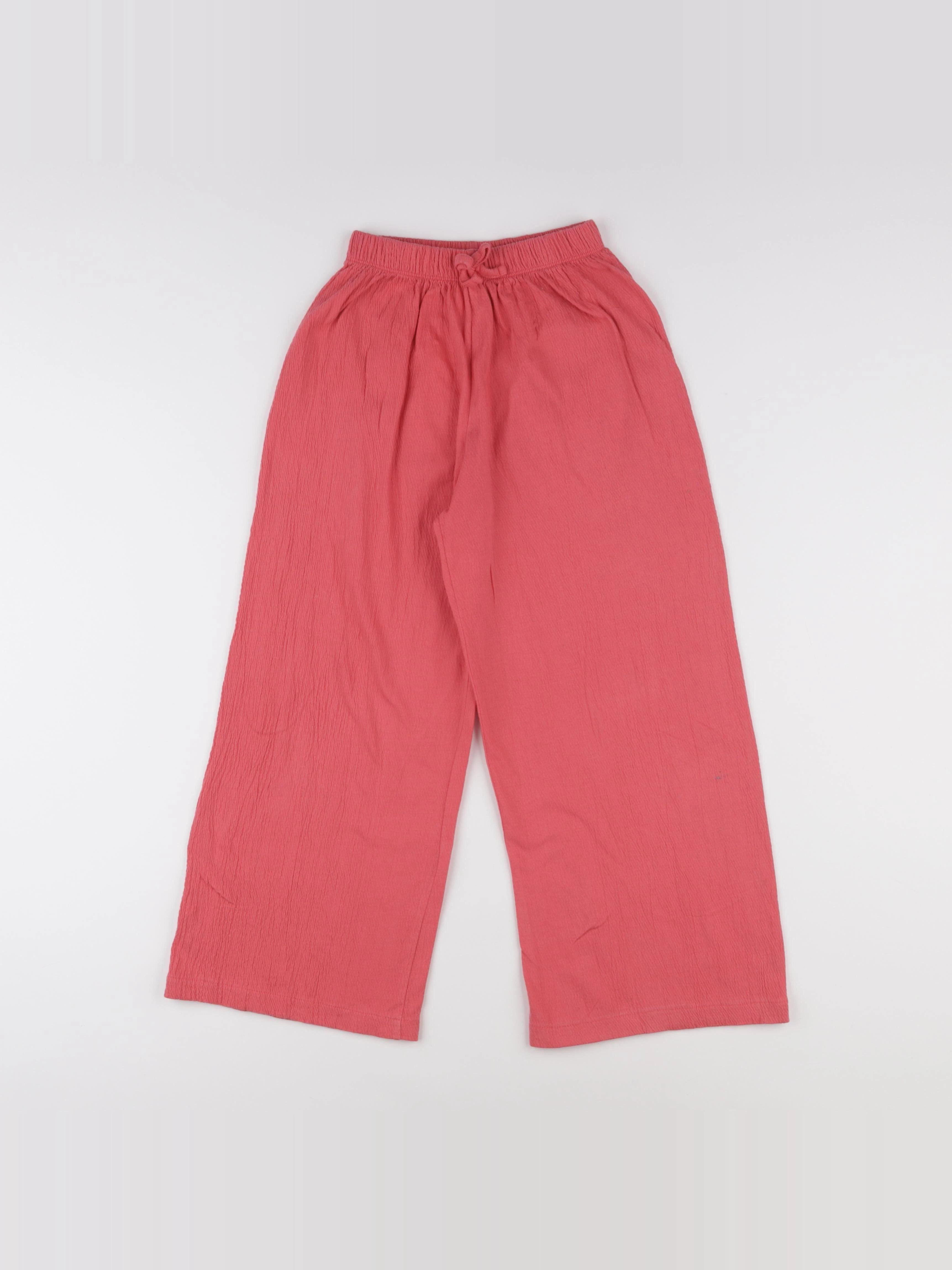 Vertbaudet - pantalon rose - 8 ans