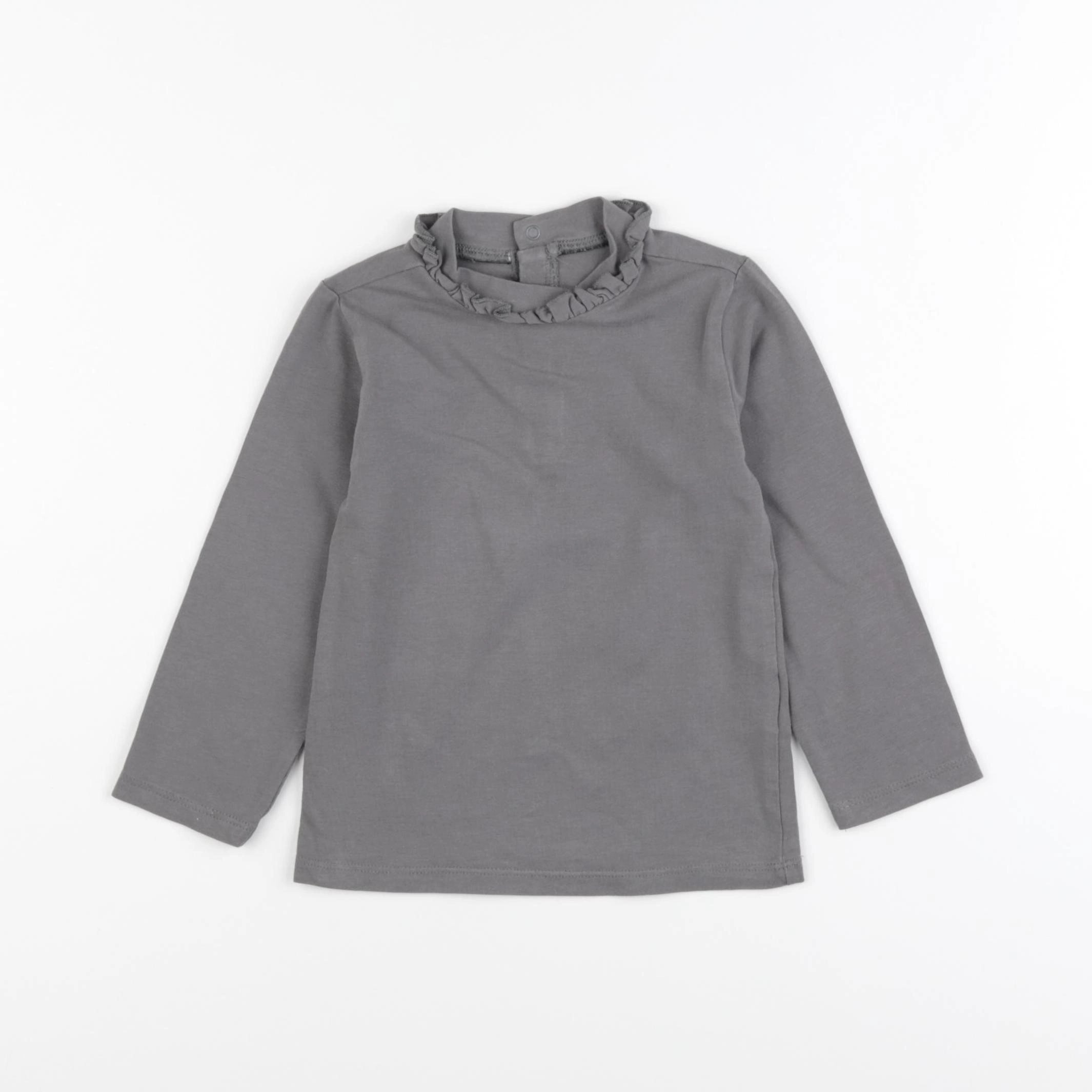 Vertbaudet - tee-shirt gris - 24 mois