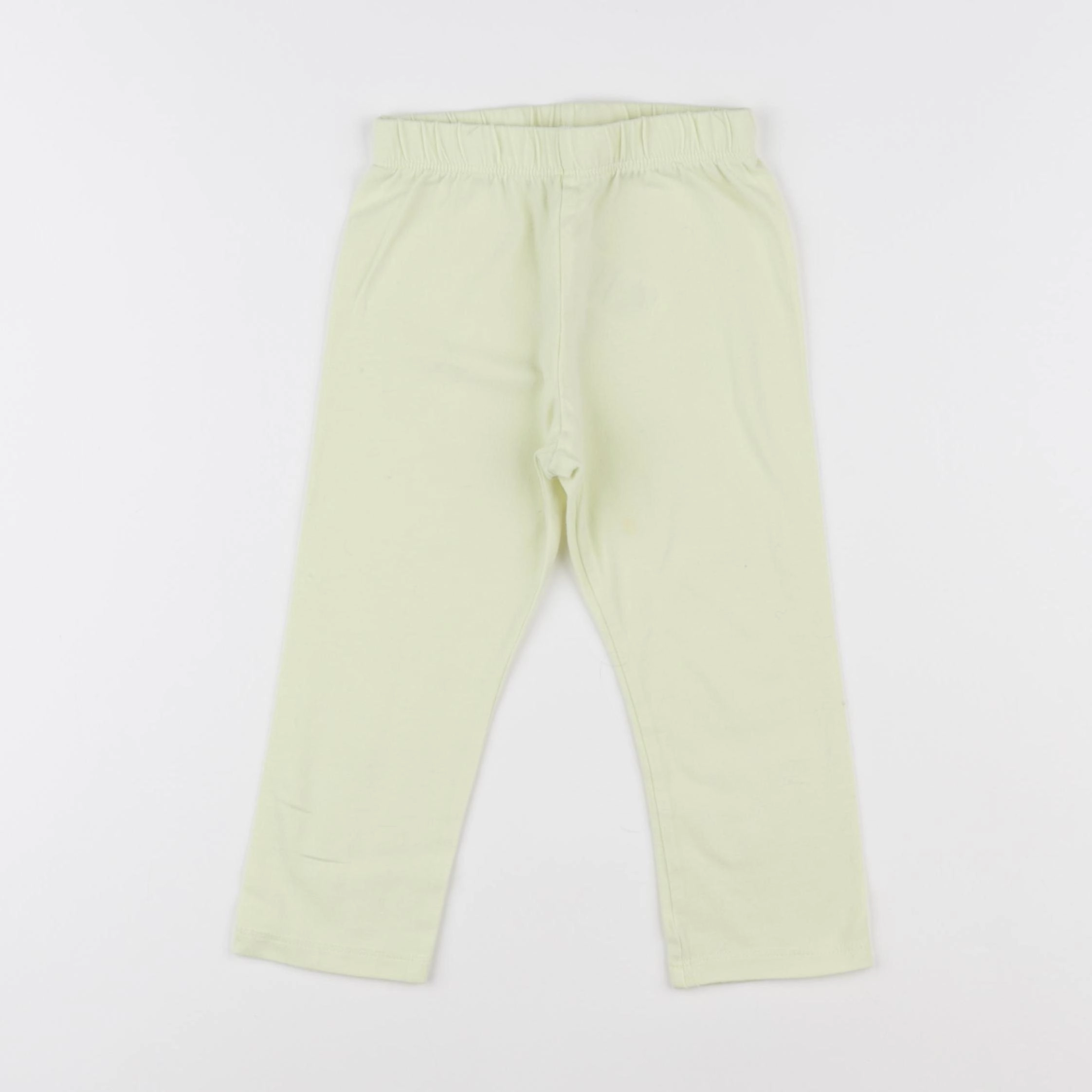 Vertbaudet - legging court jaune - 6 ans