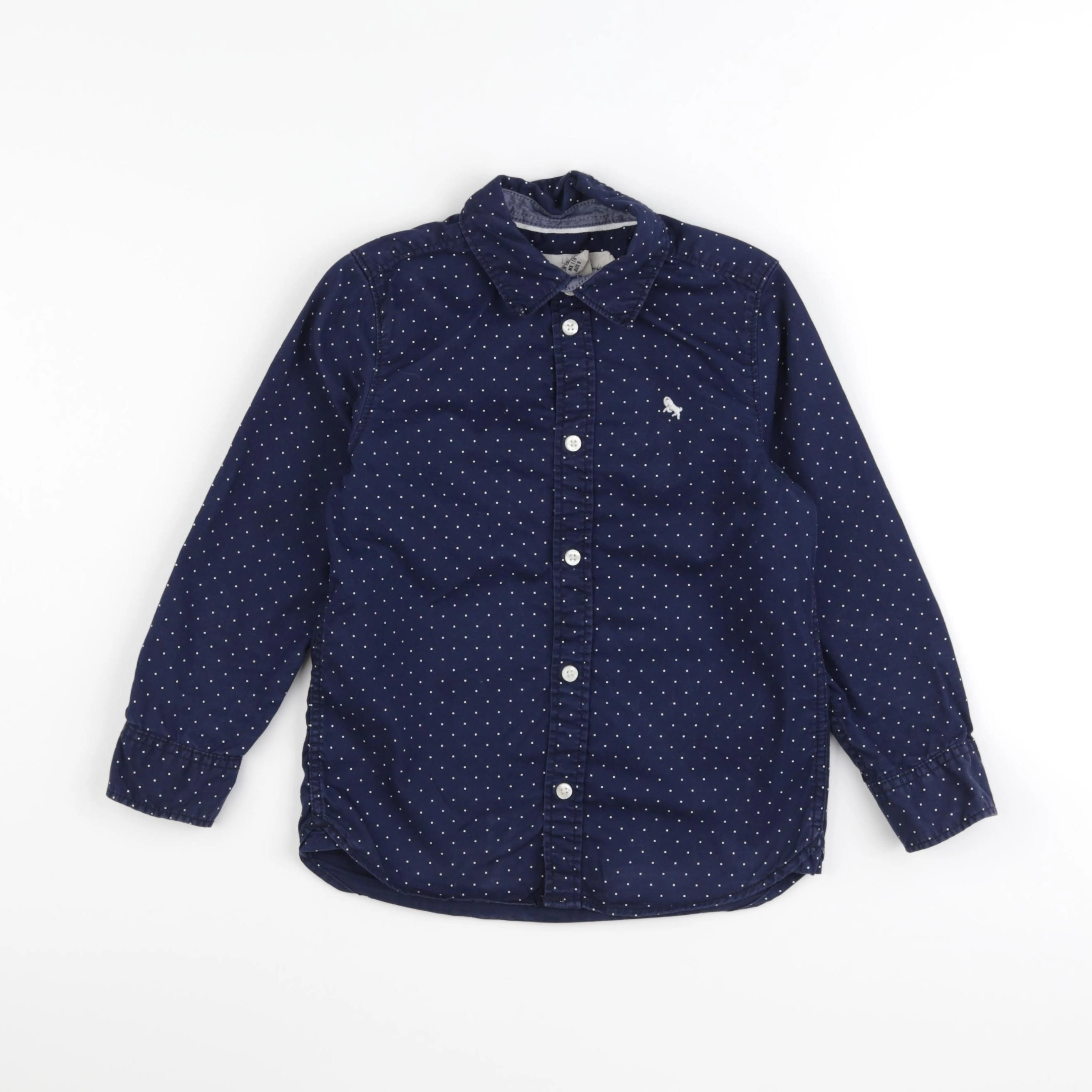 H&M - chemise bleu - 5/6 ans