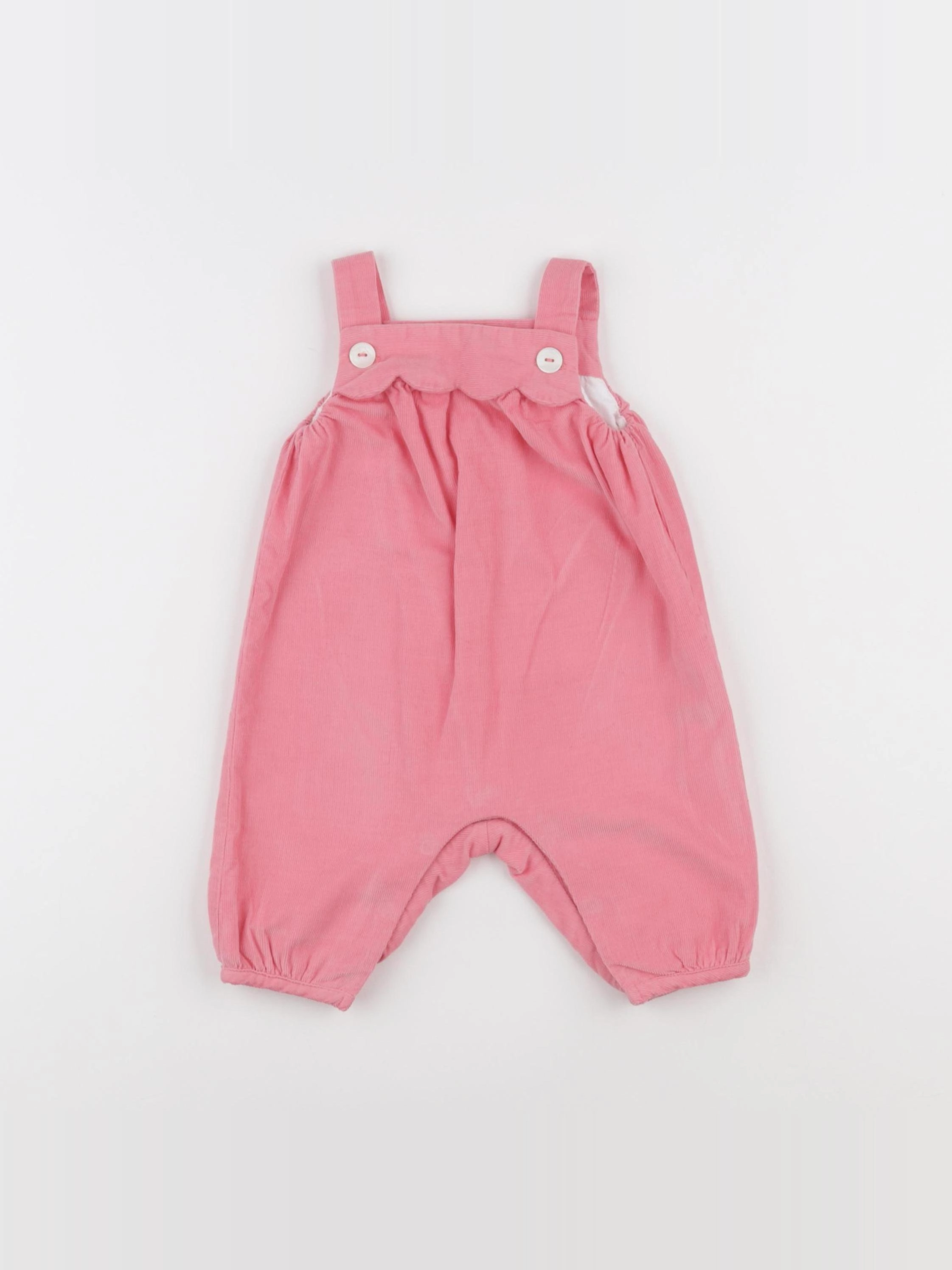 Jacadi - salopette rose - 3 mois