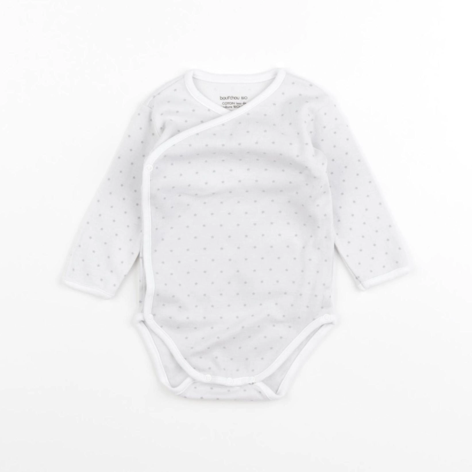 Boutchou - body blanc - 6 mois