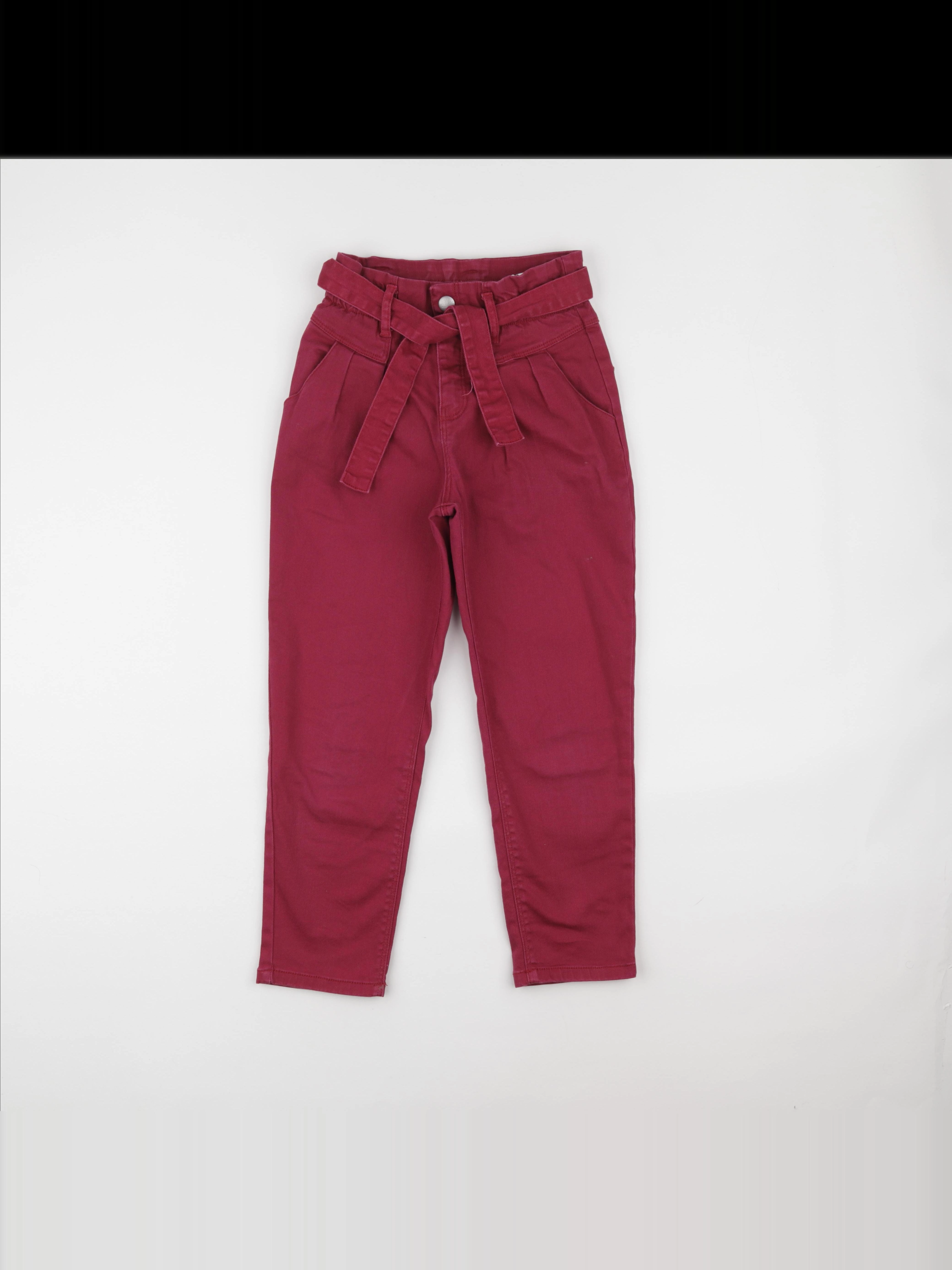 IKKS - jean rouge - 10 ans