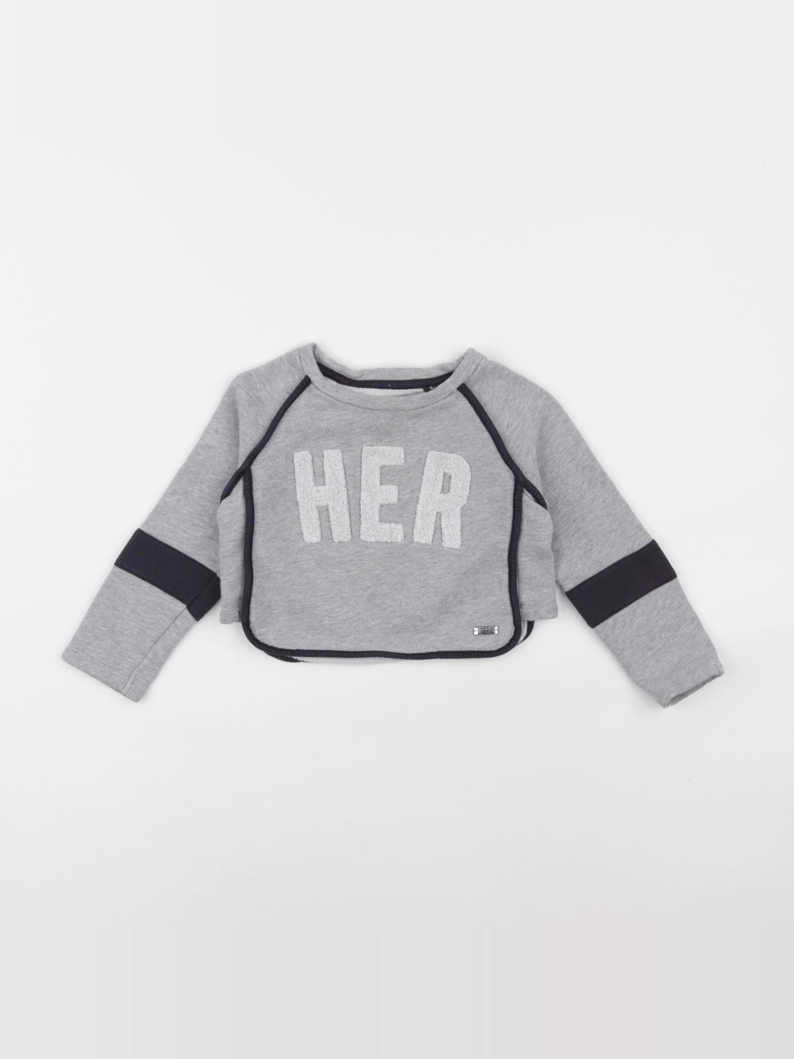 IKKS - sweat gris - 3 ans