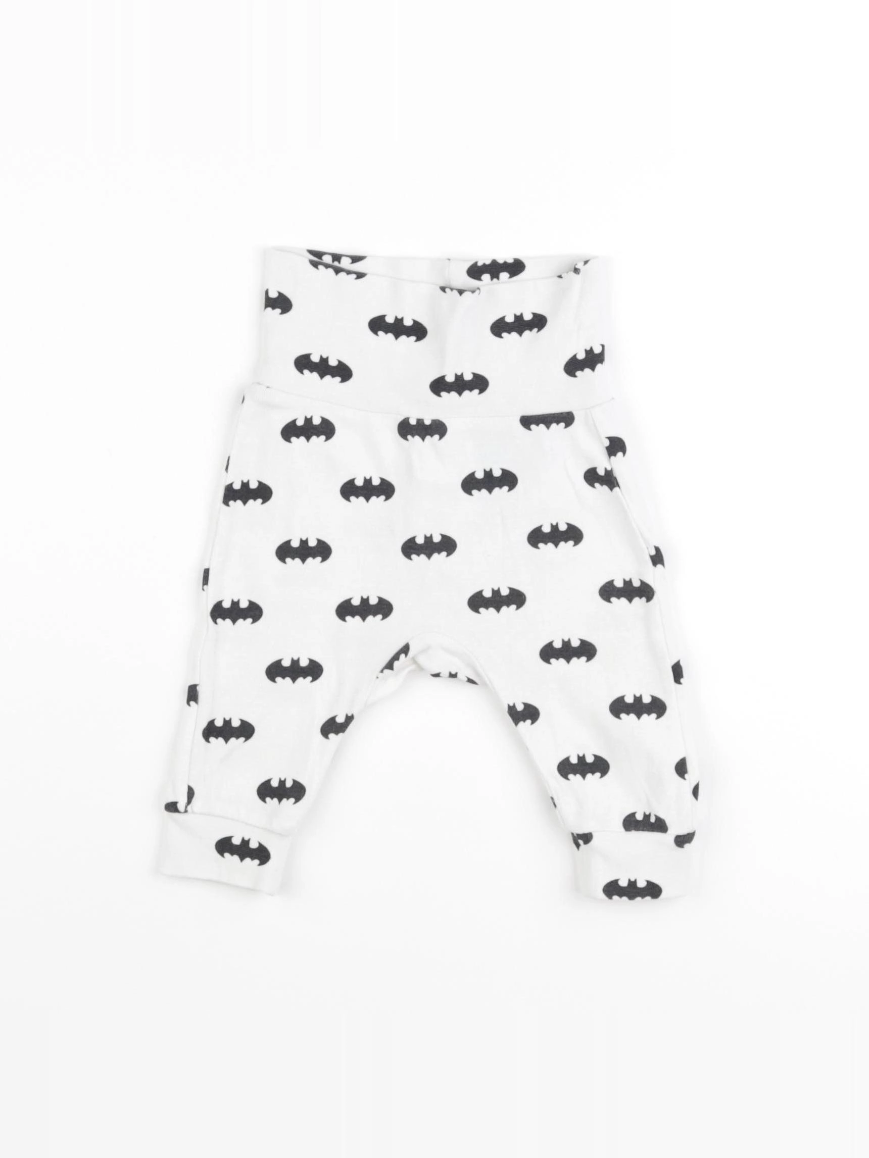 H&M - sarouel blanc - 3/6 mois