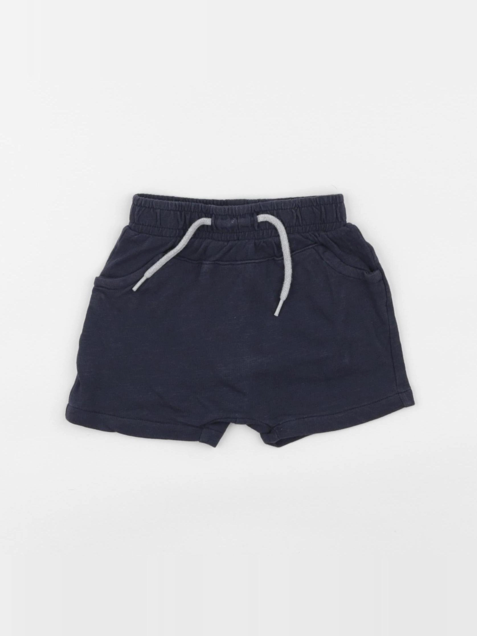 Vertbaudet - short bleu - 9 mois