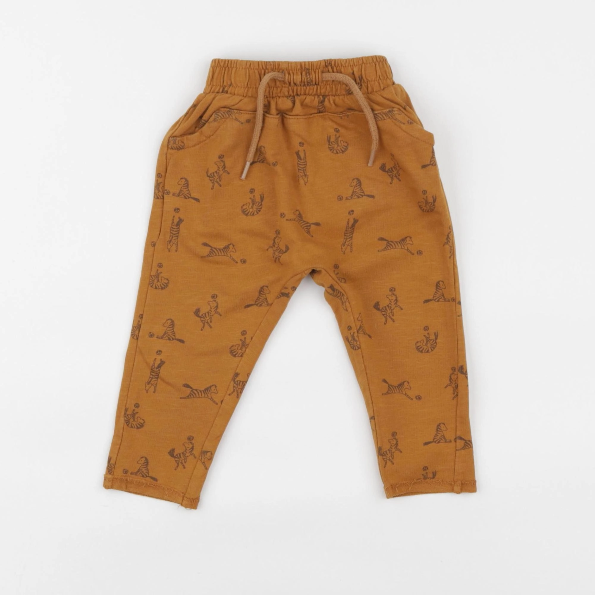 Vertbaudet - sarouel orange - 6 mois