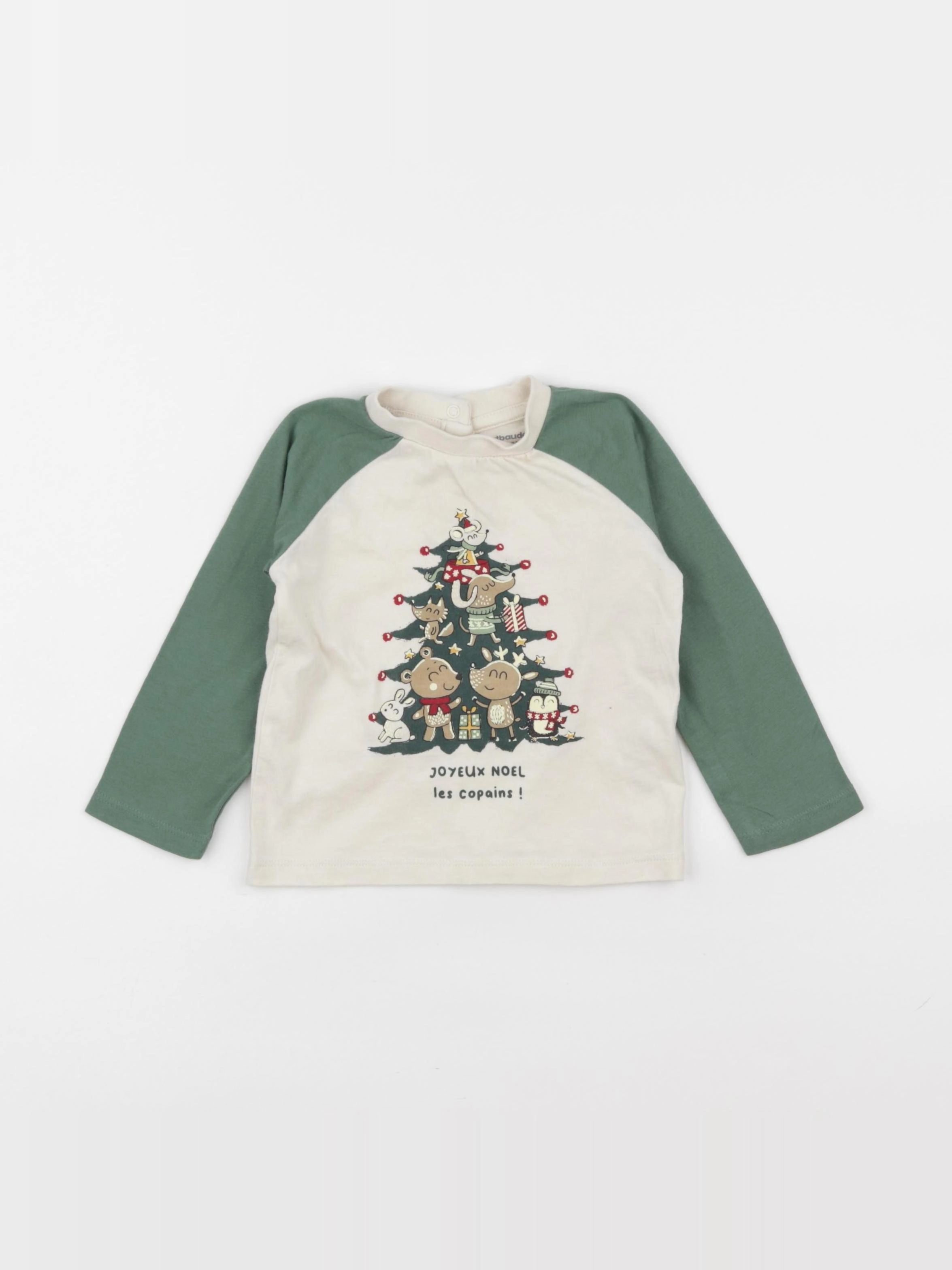 Vertbaudet - tee-shirt multicolore - 18 mois