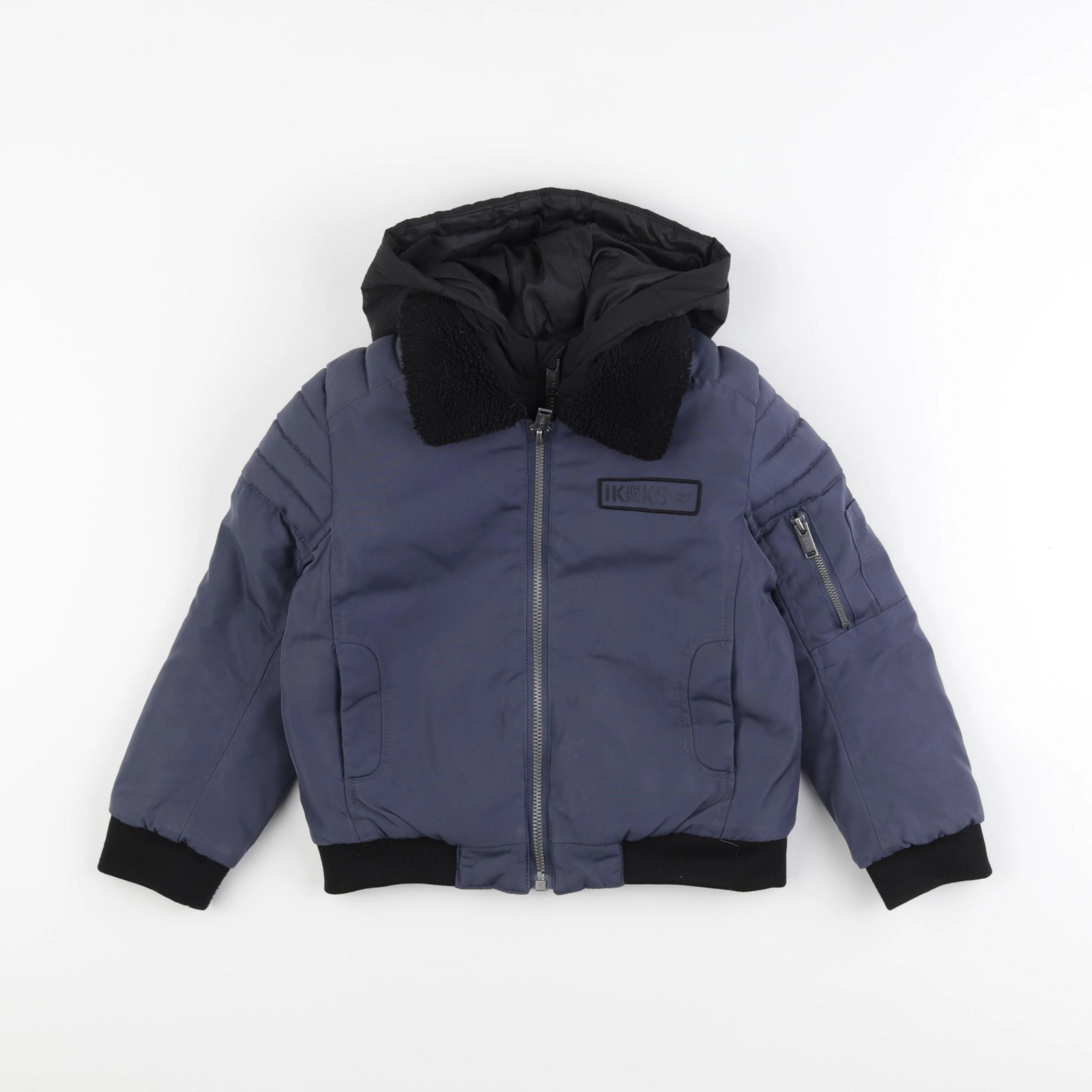 IKKS - doudoune bleu - 4 ans