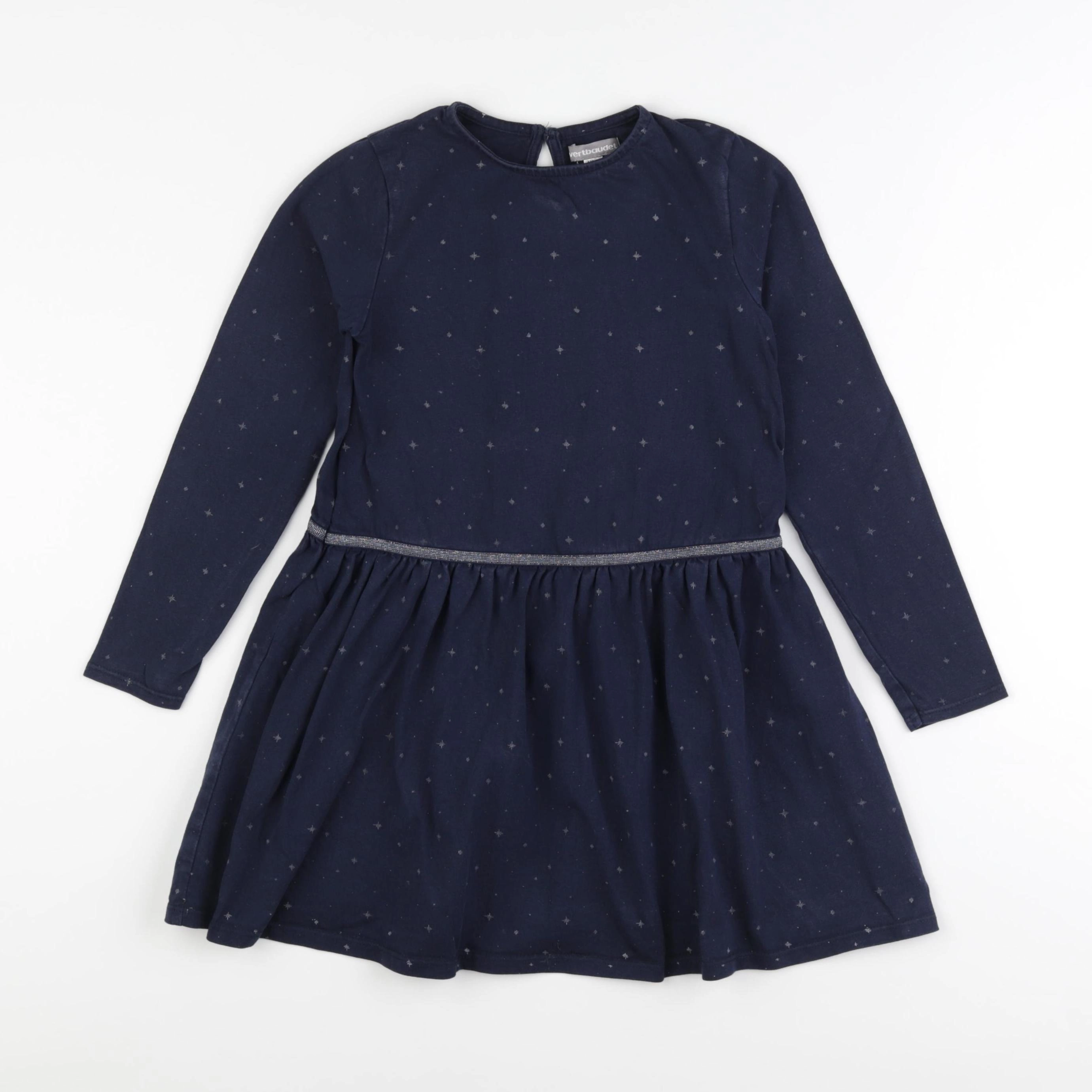 Vertbaudet - robe bleu - 8 ans