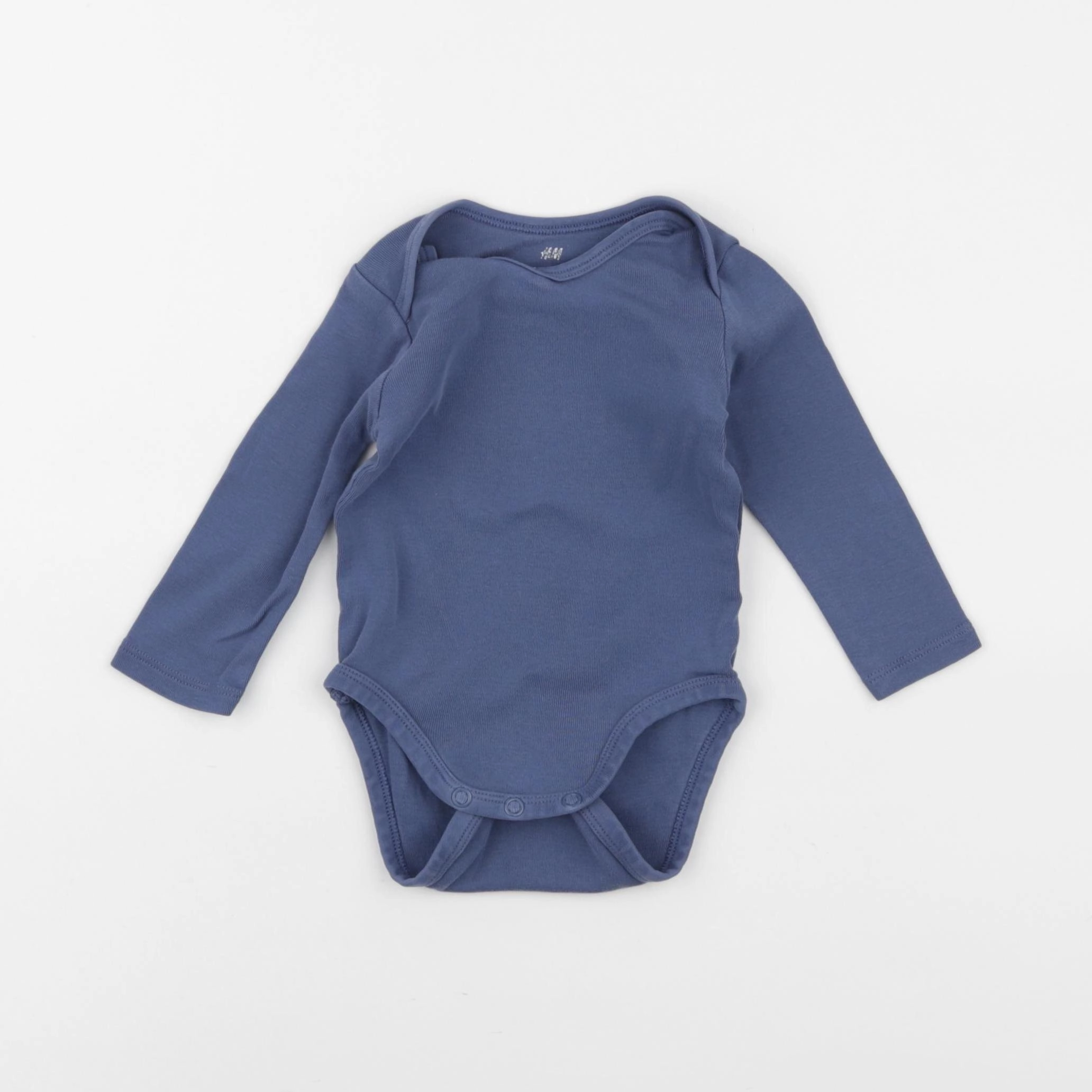 H&M - body bleu - 3/6 mois
