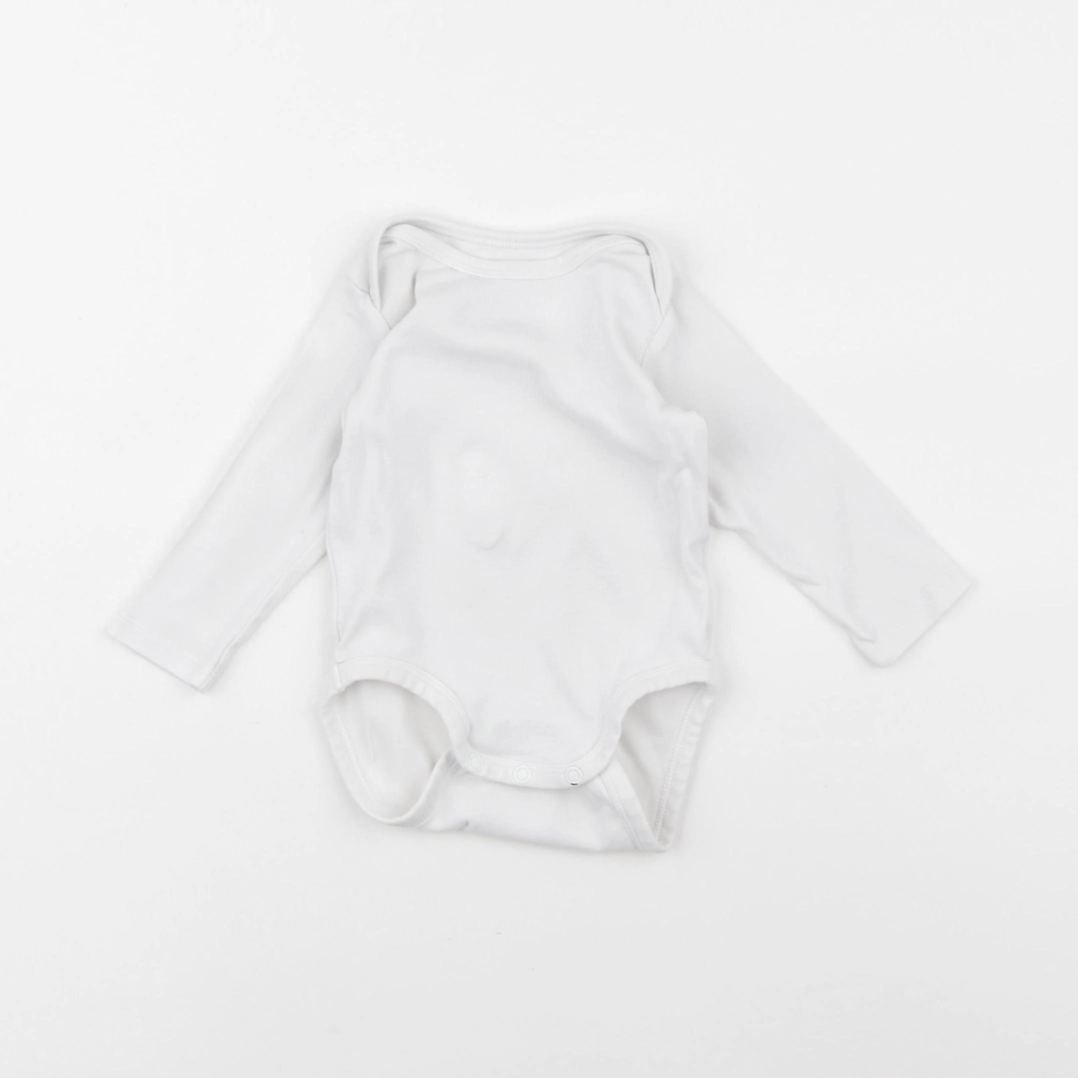 H&M - body blanc - 3/6 mois
