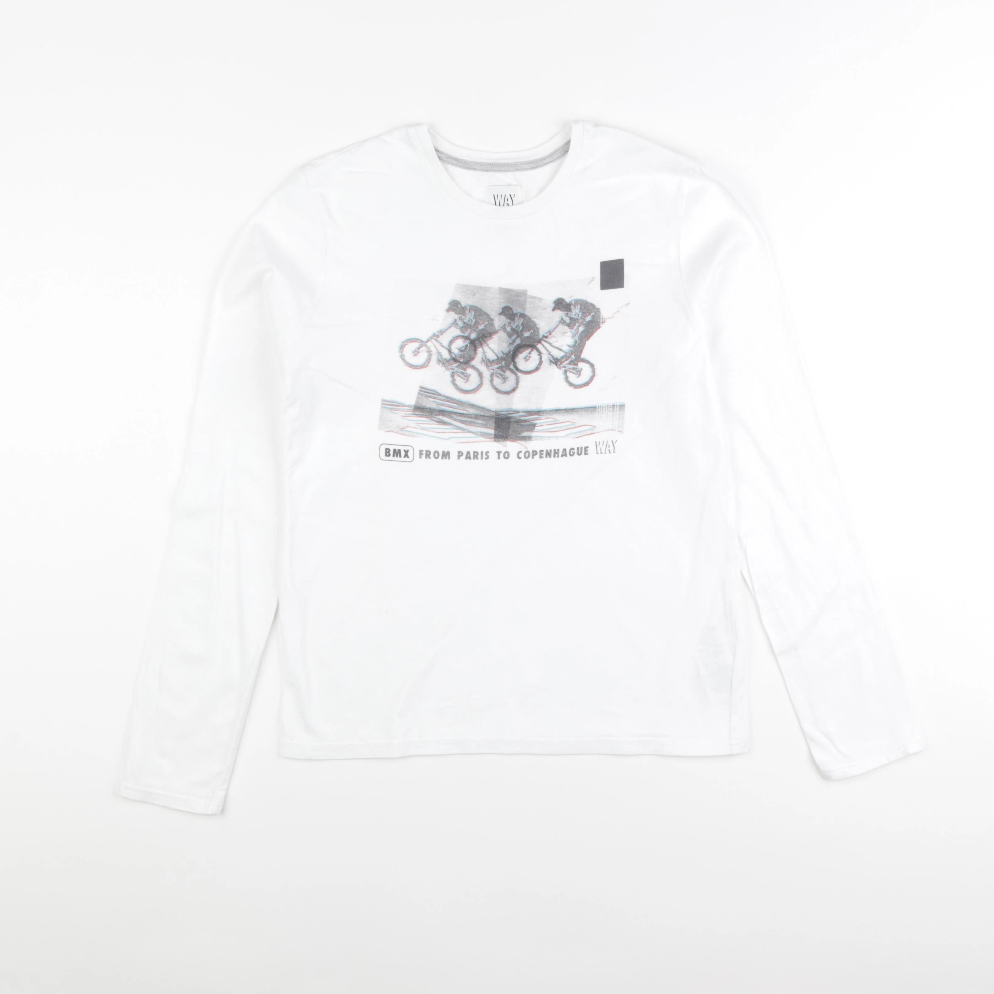 IKKS - tee-shirt blanc - 12 ans