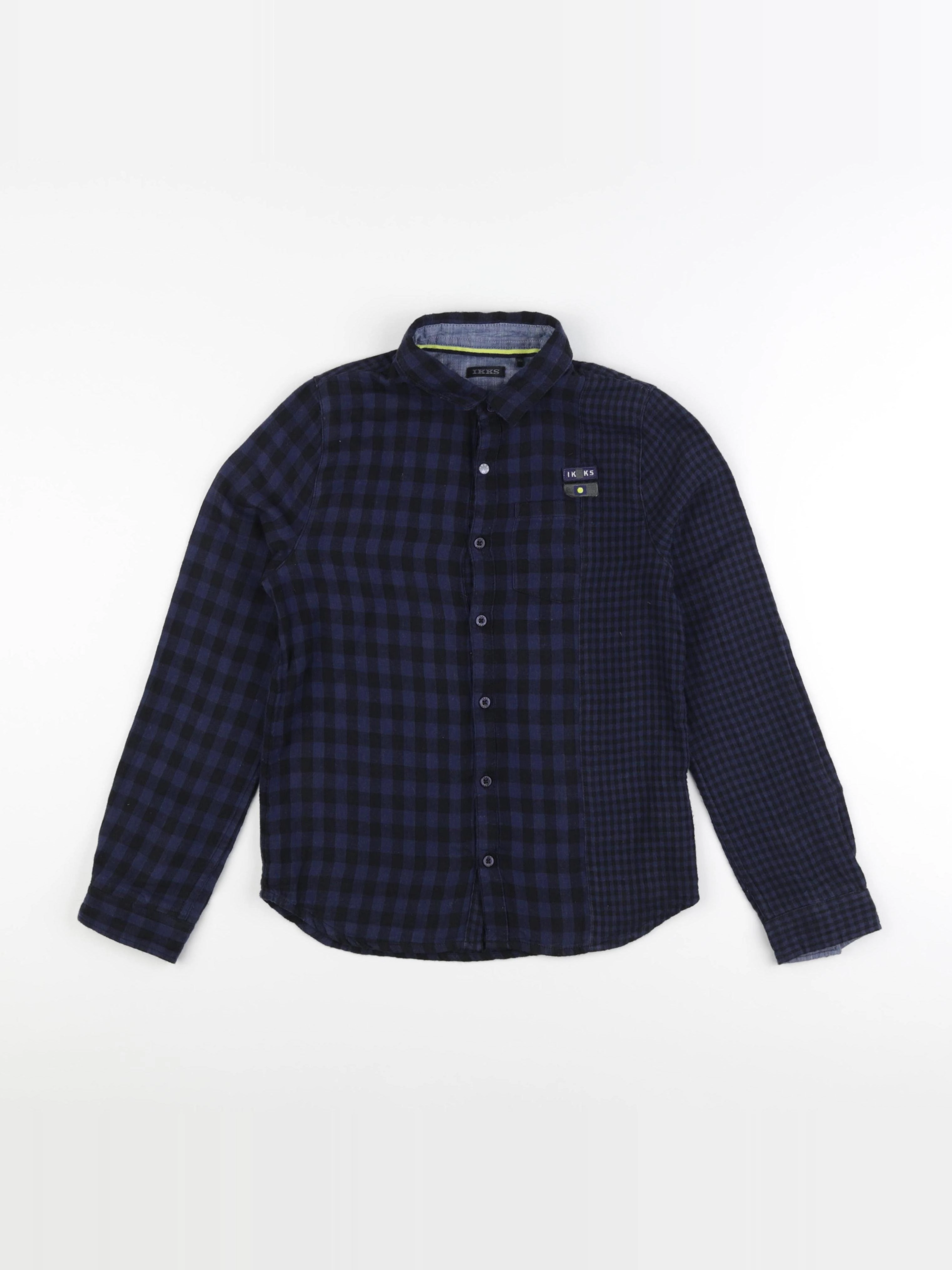 IKKS - chemise bleu - 10 ans