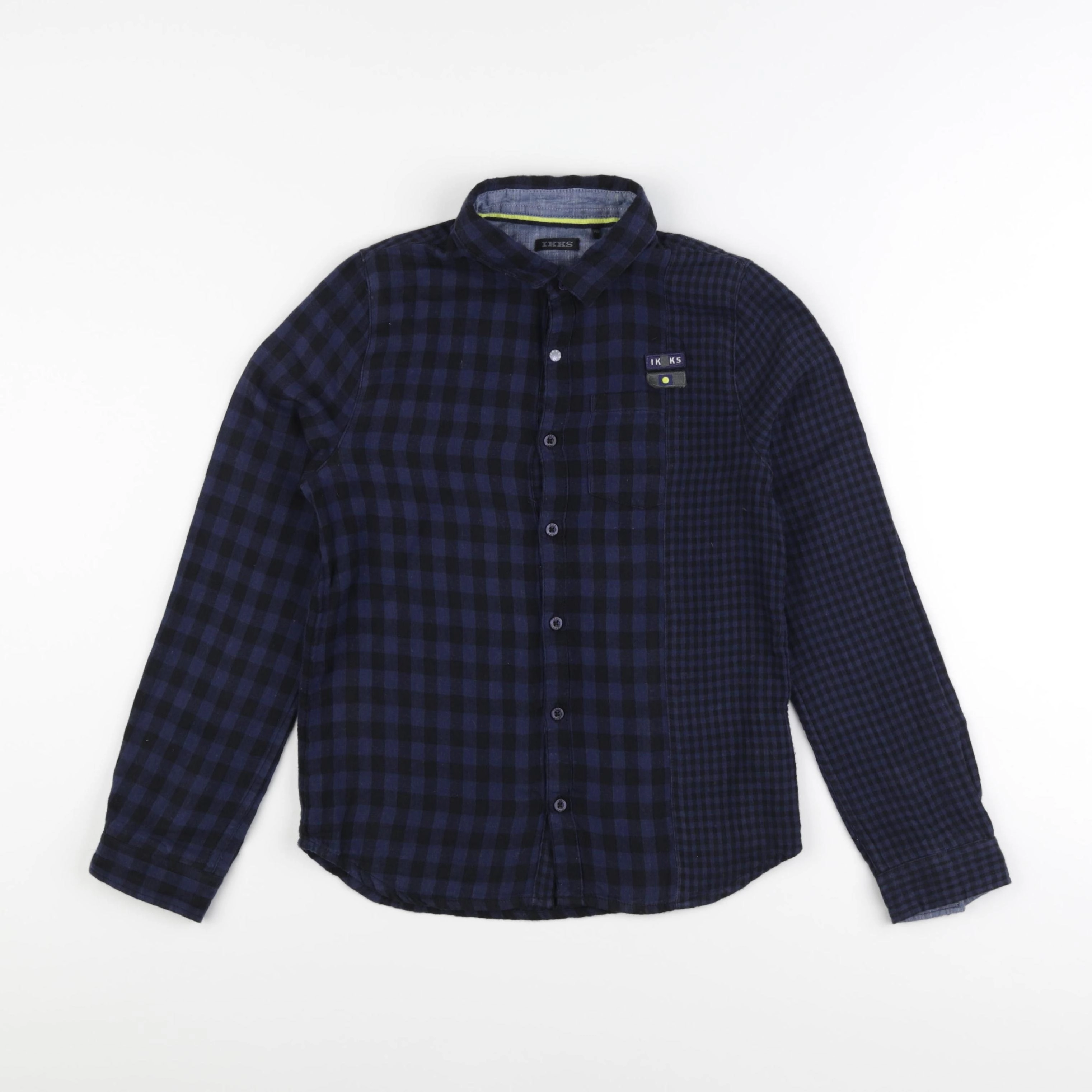 IKKS - chemise bleu - 10 ans