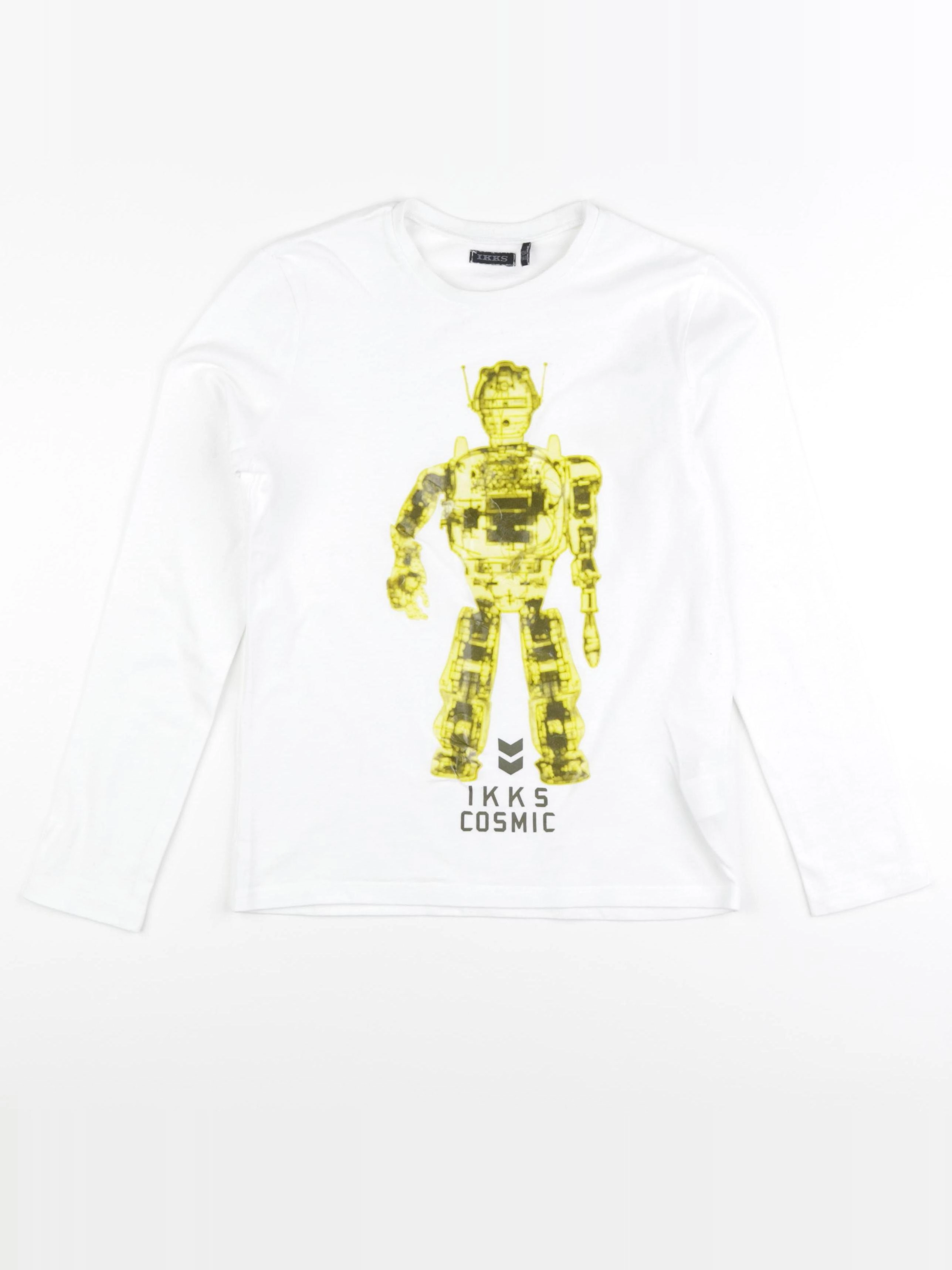 IKKS - tee-shirt blanc - 10 ans