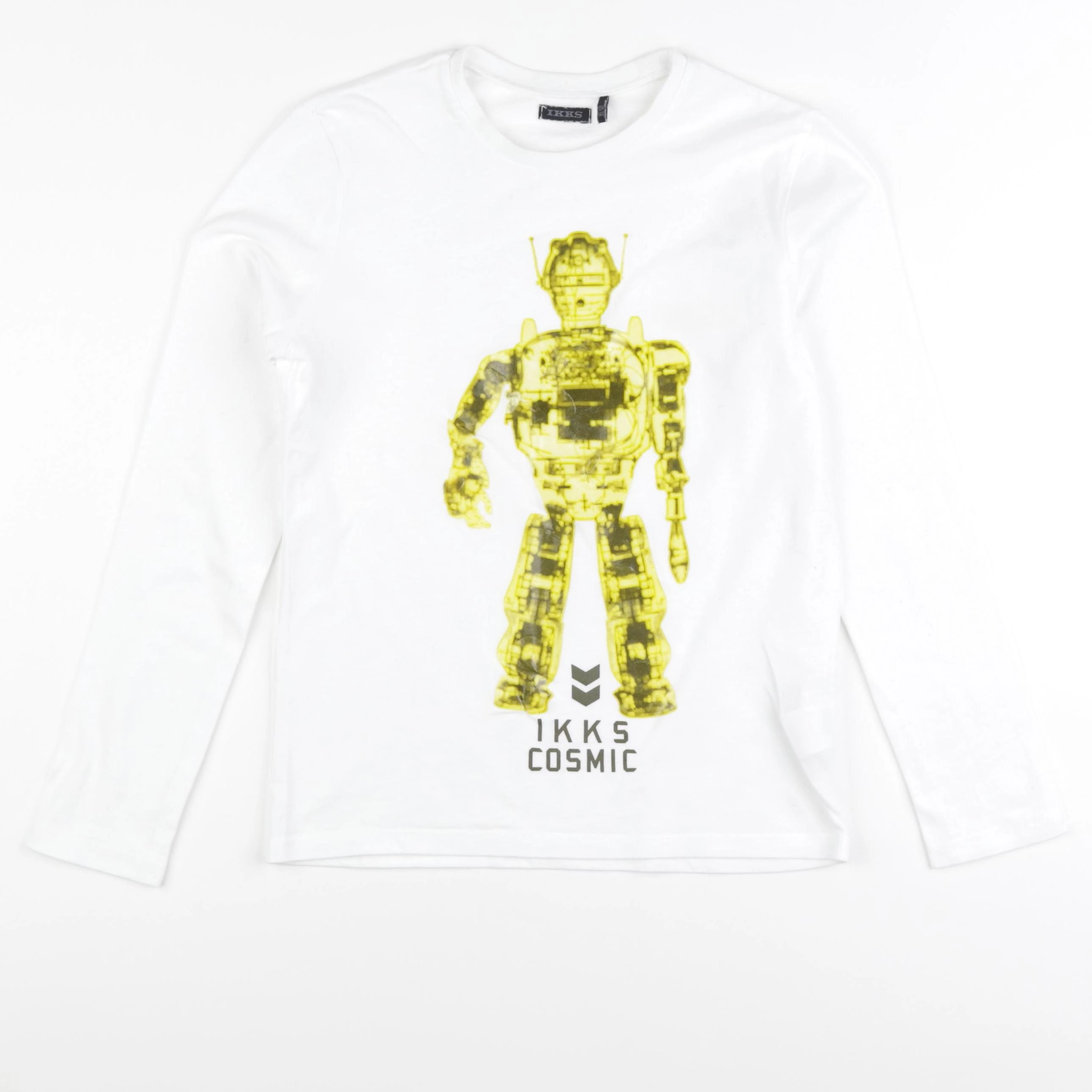 IKKS - tee-shirt blanc - 10 ans