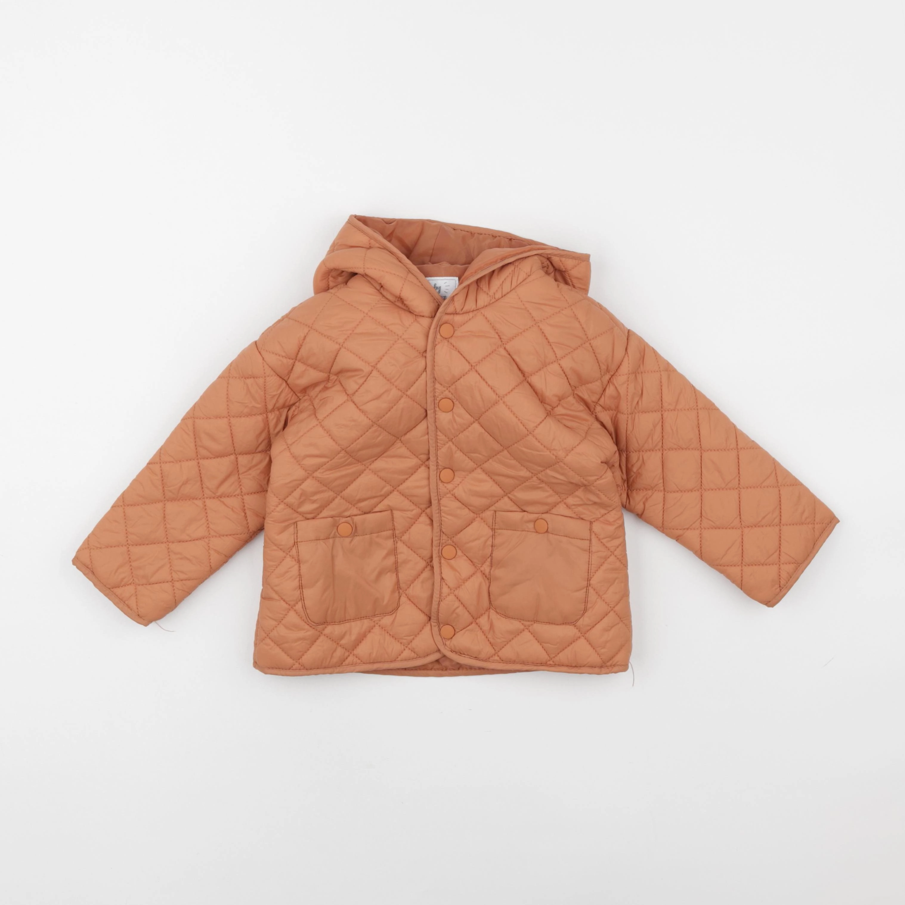 Vertbaudet - doudoune orange - 2 ans