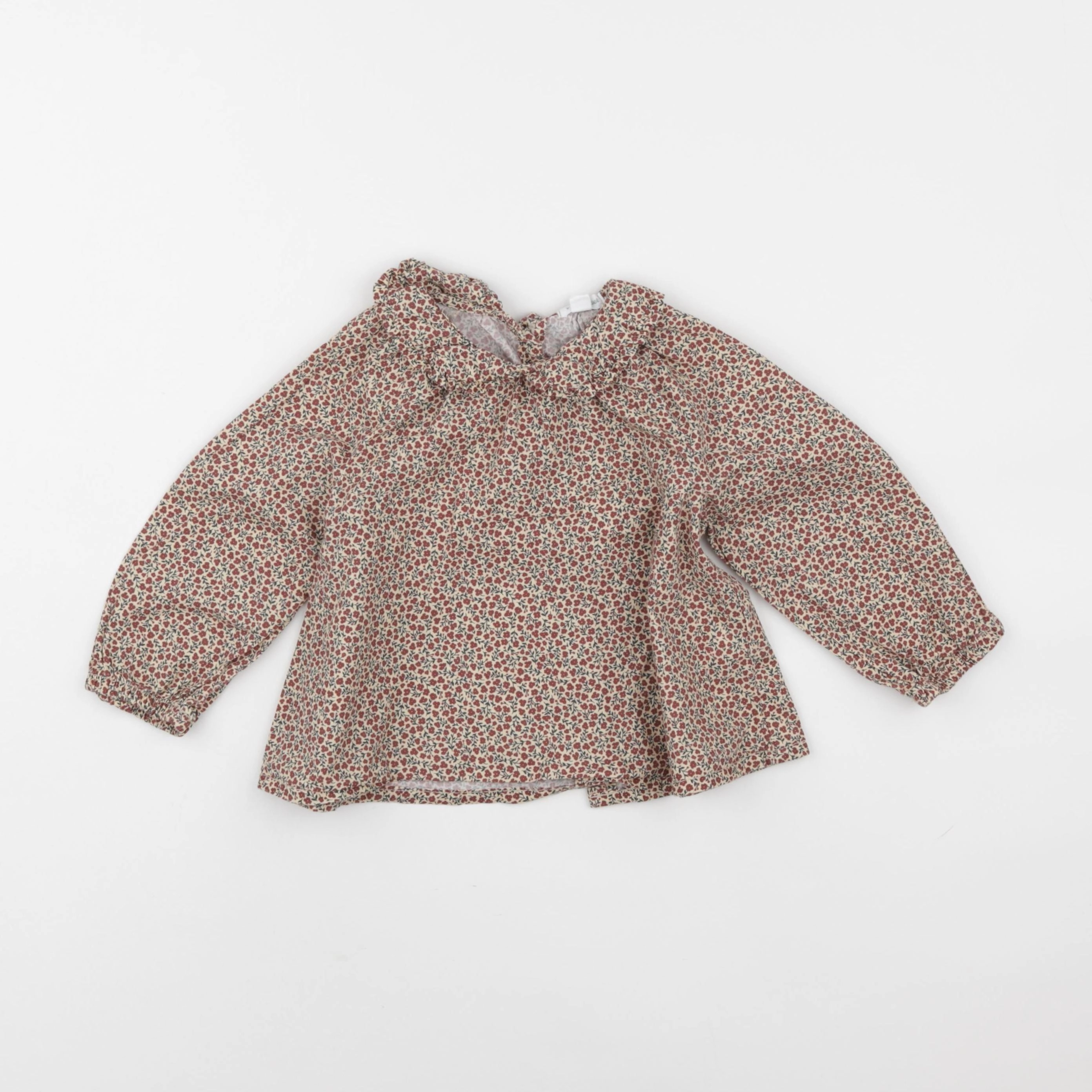 Vertbaudet - blouse multicolore - 24 mois