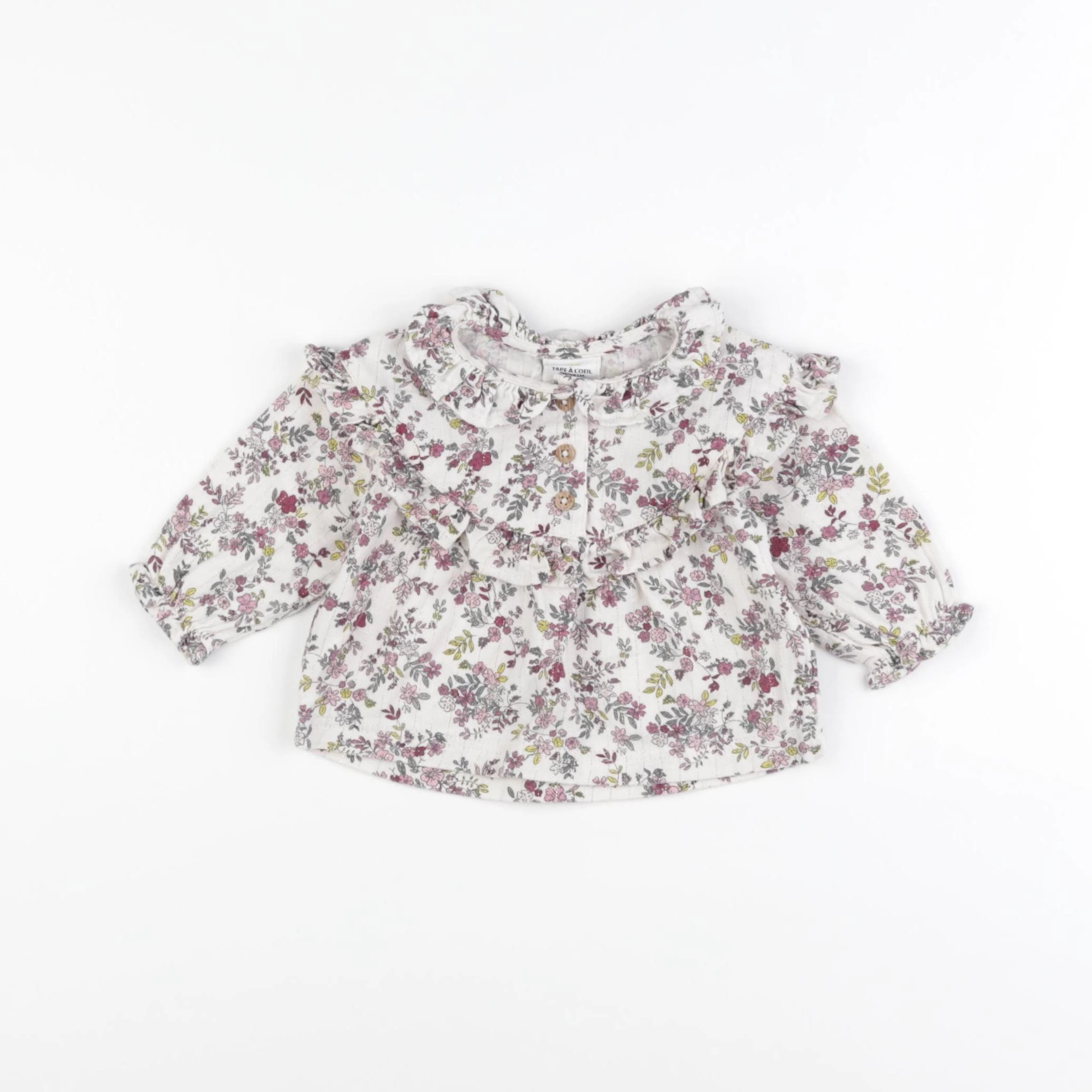 Tape à l'oeil - blouse multicolore - 3 mois