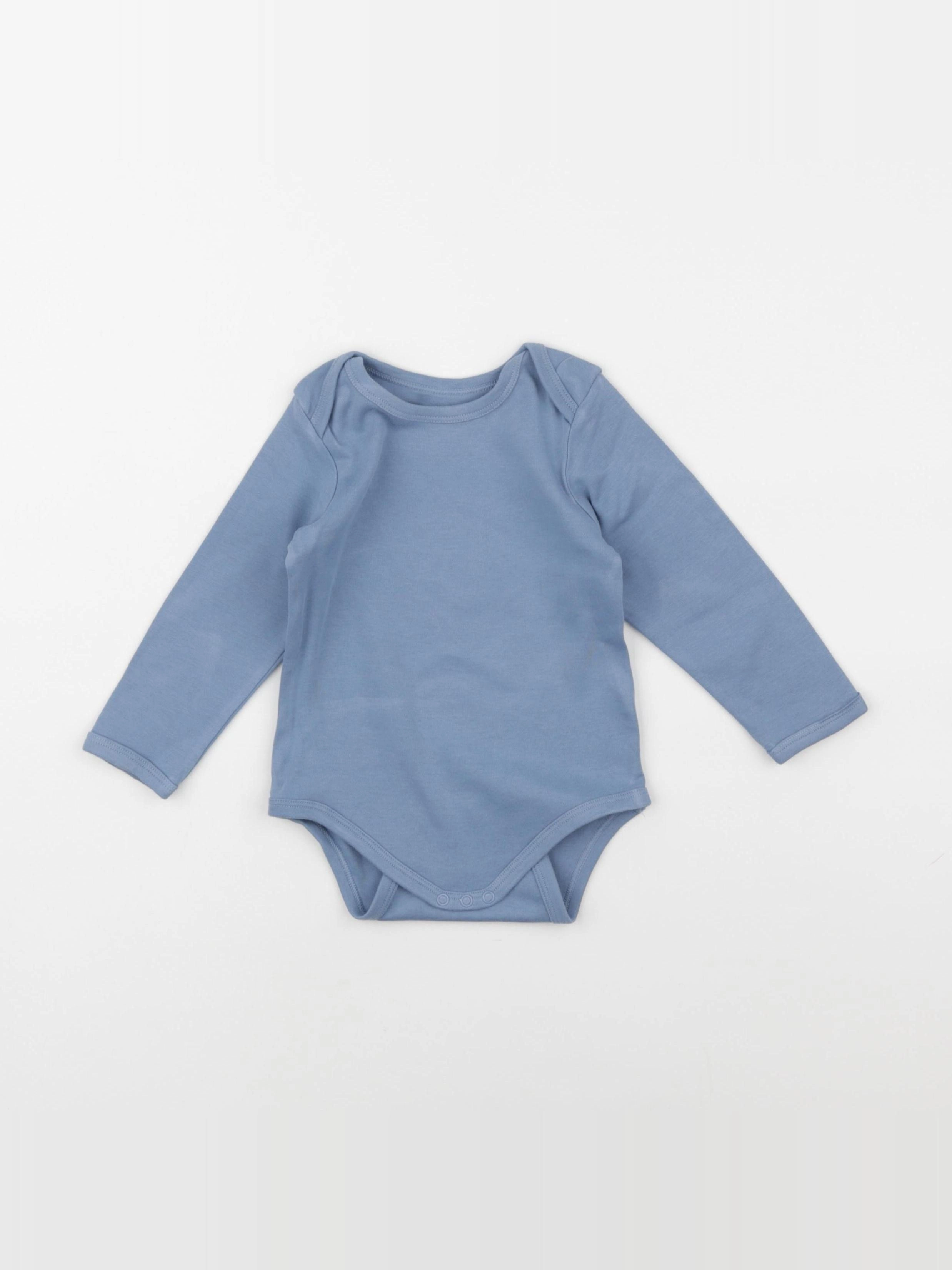Vertbaudet - body bleu - 18 mois