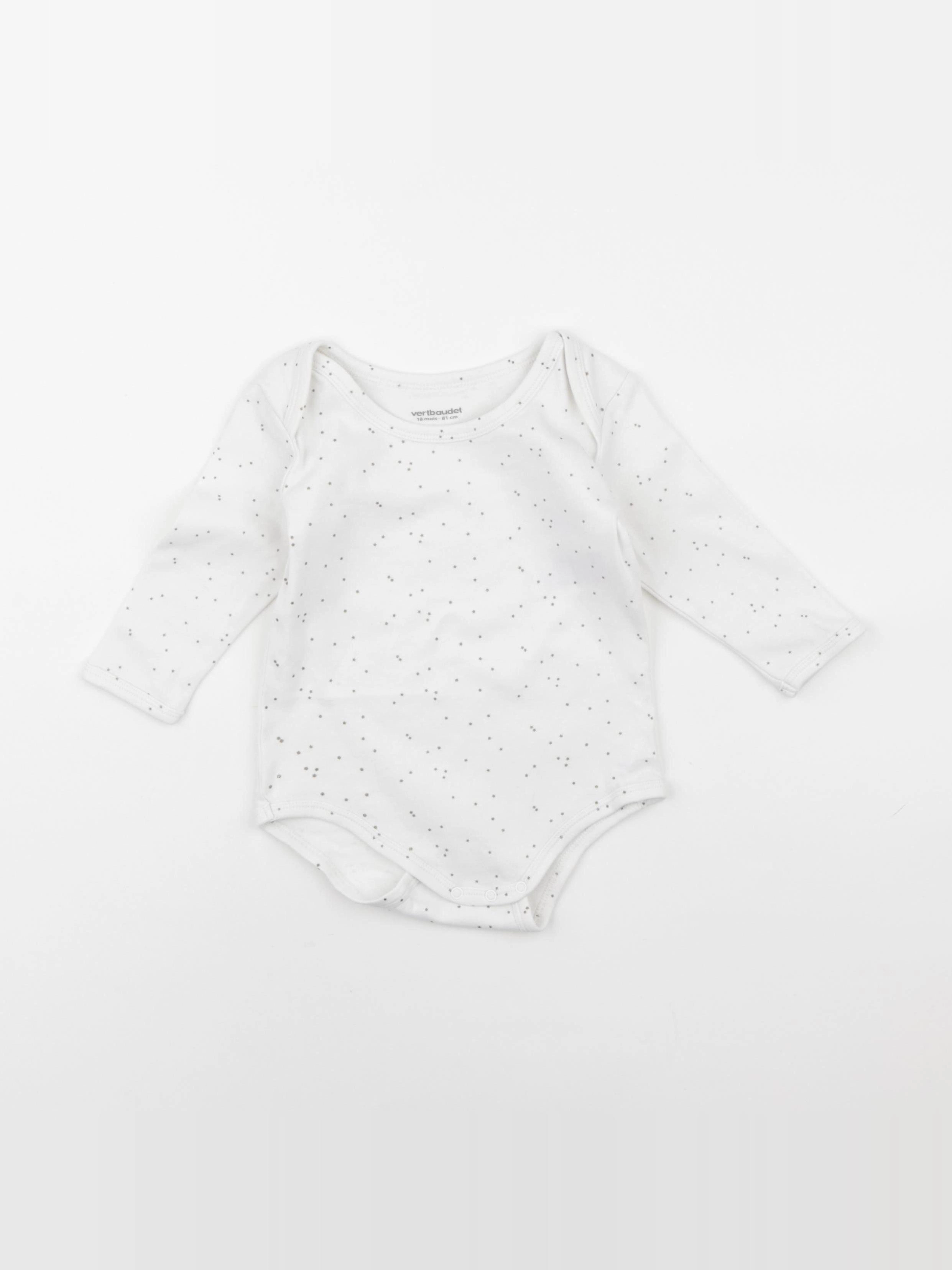 Vertbaudet - body blanc - 18 mois